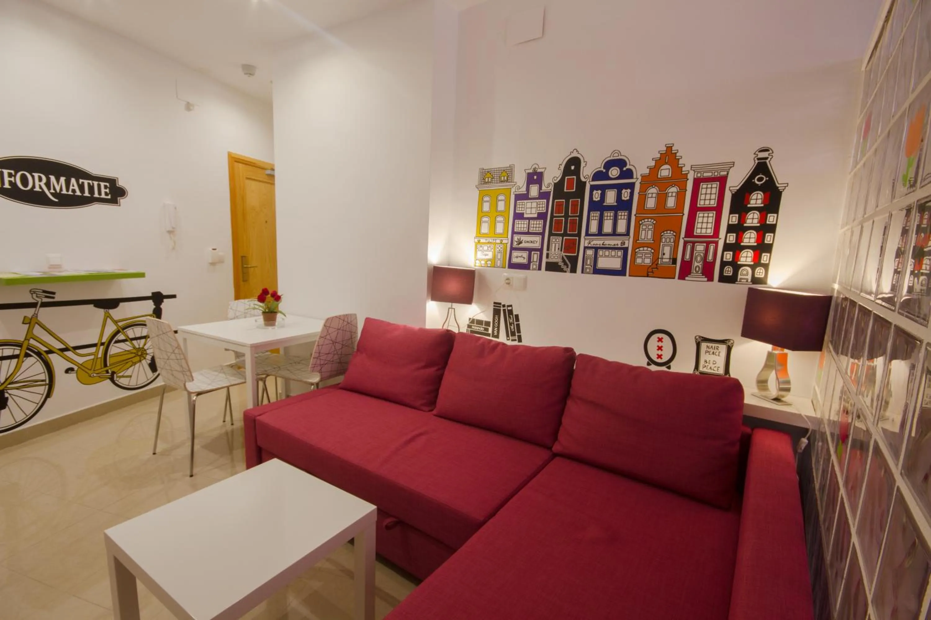 Living room in Apartamentos El Templo Suites