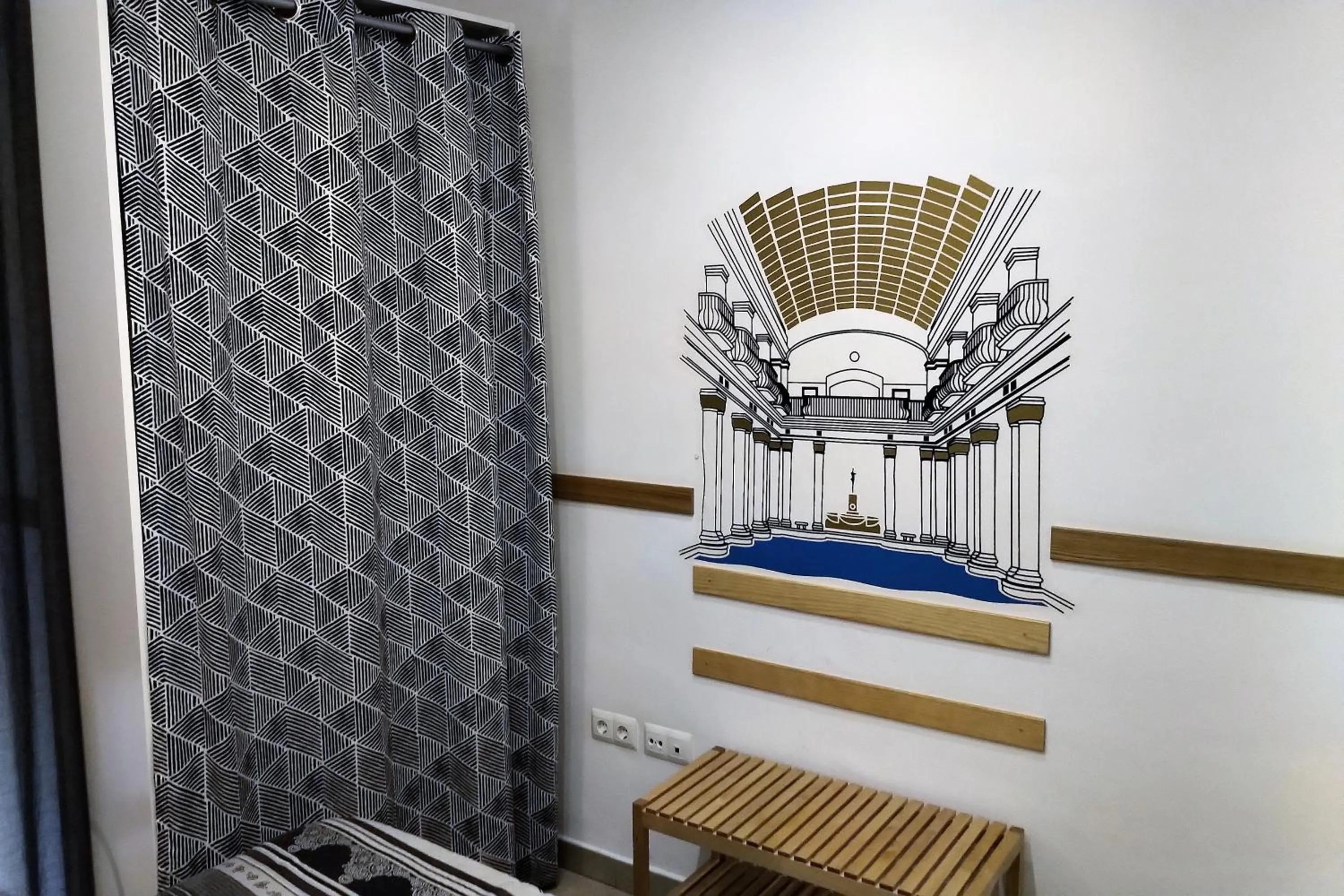 Bedroom in Apartamentos El Templo Suites