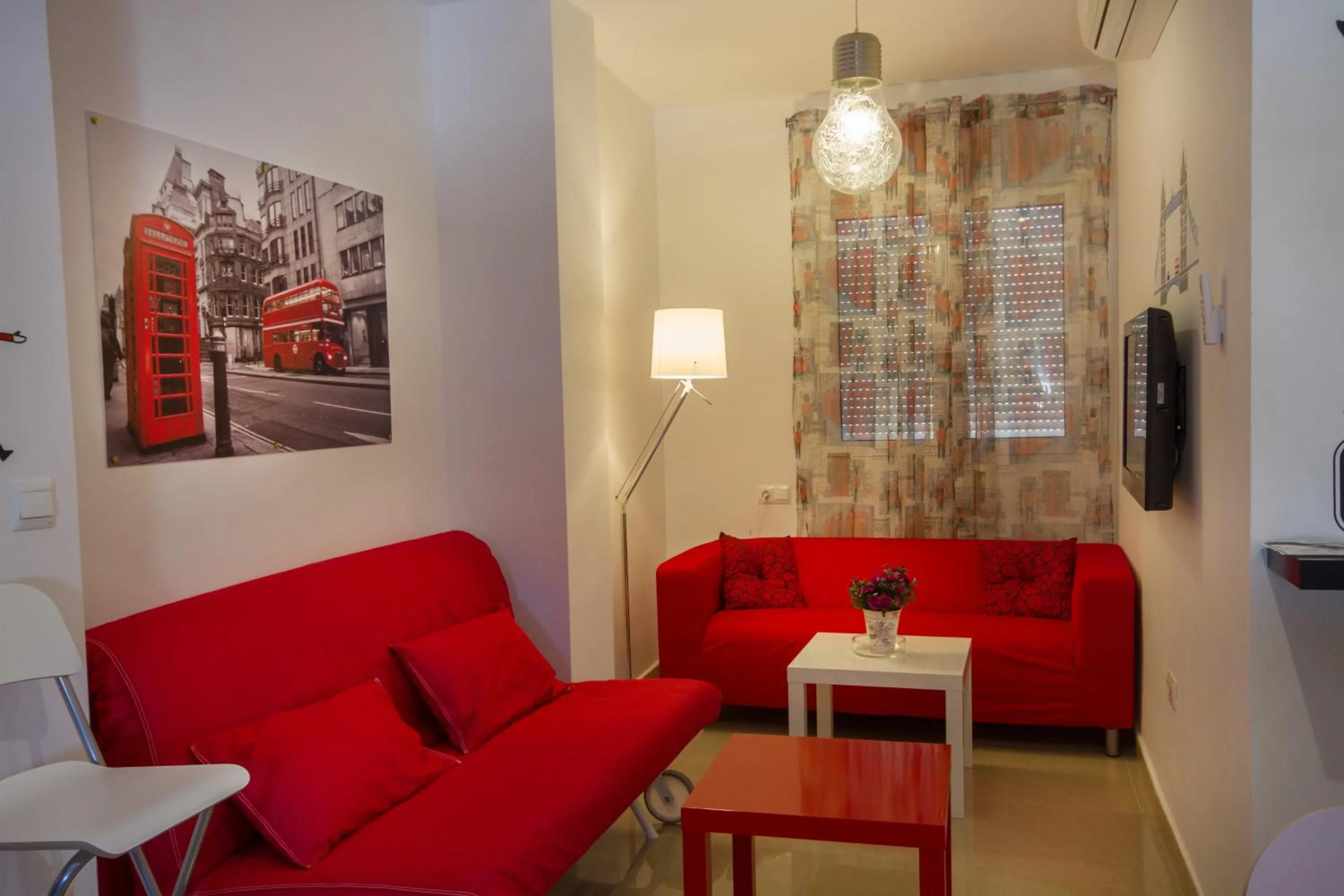 Living room in Apartamentos El Templo Suites