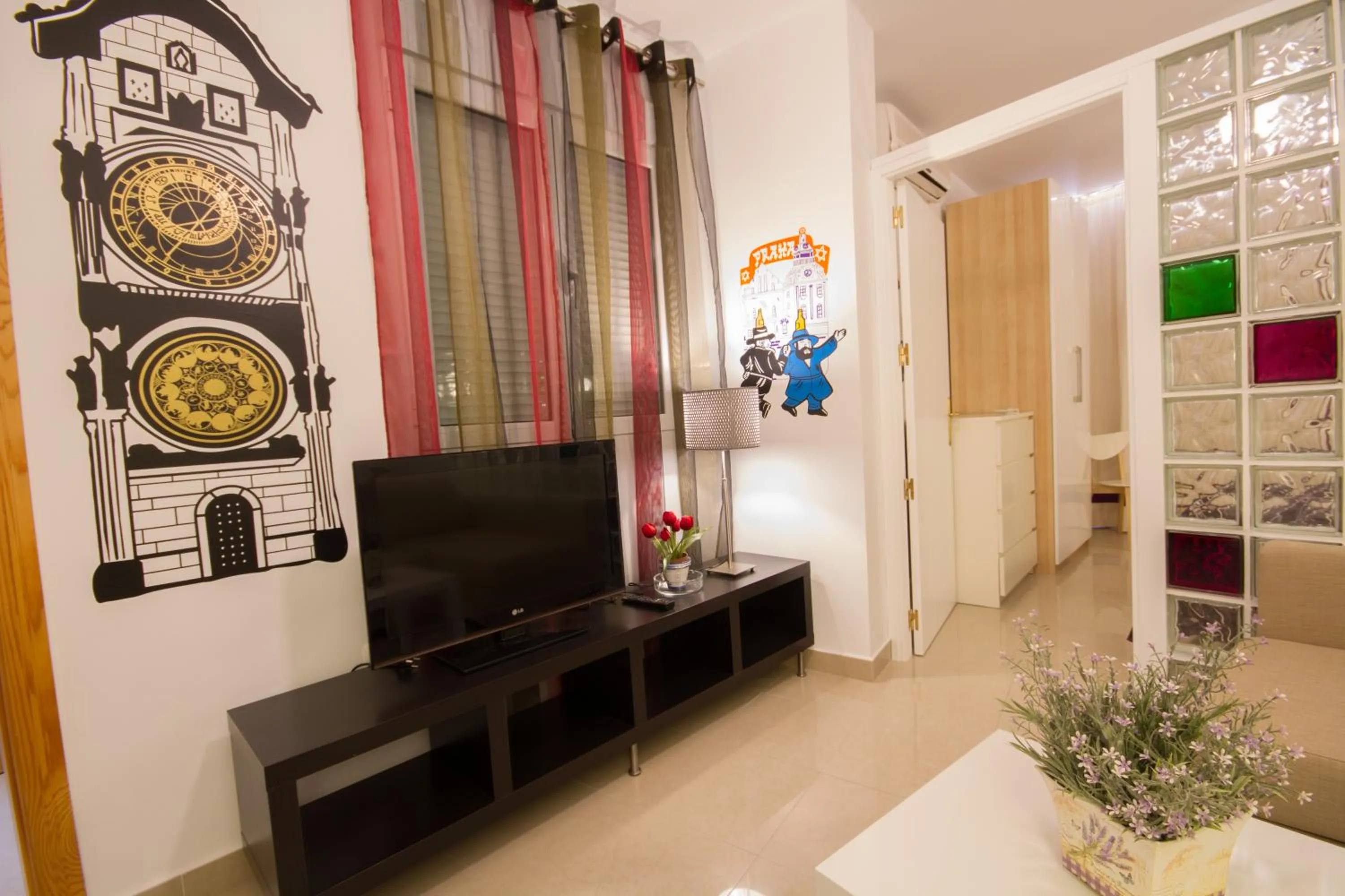 Living room in Apartamentos El Templo Suites