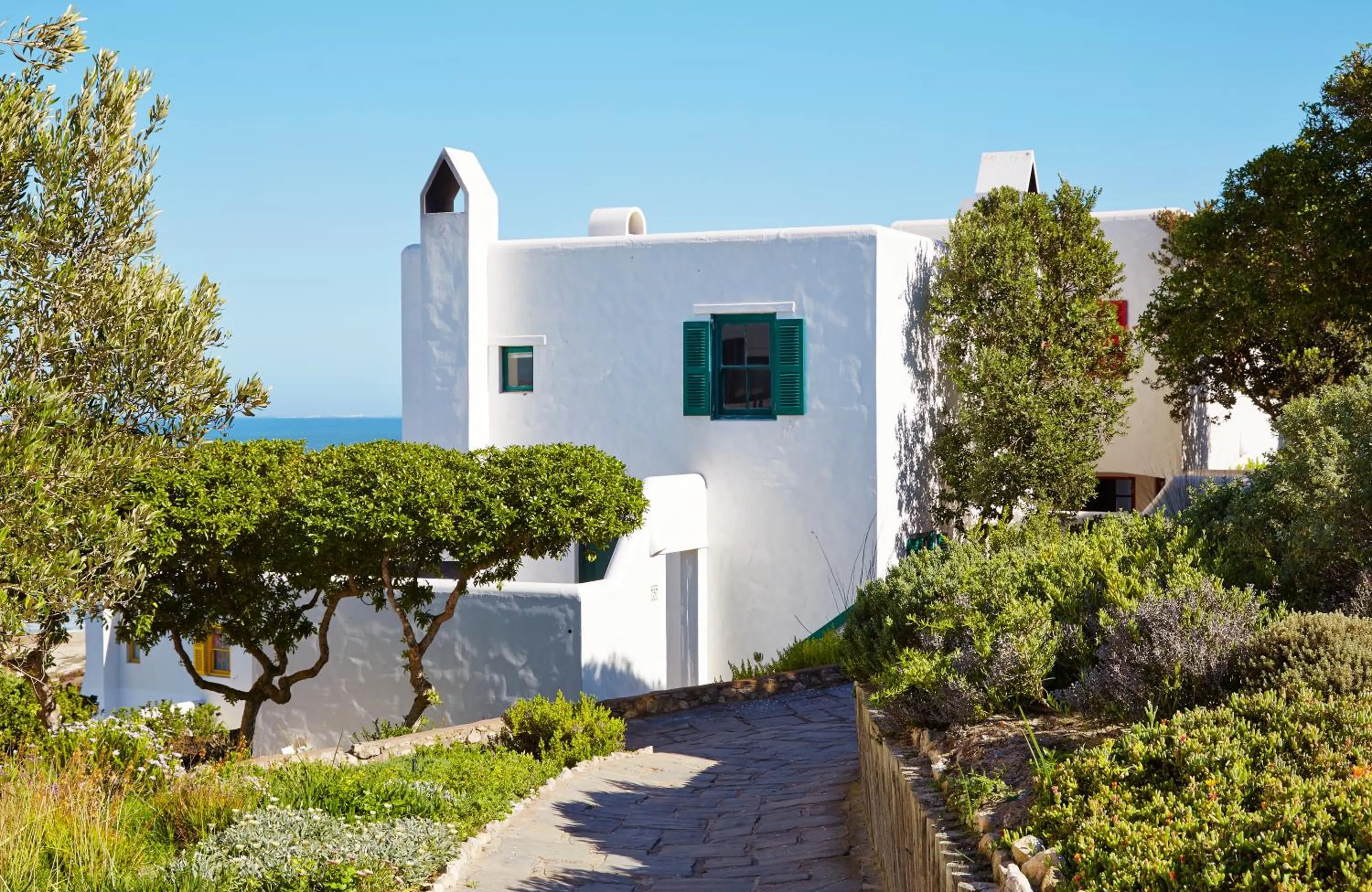 Facade/entrance in Club Mykonos Langebaan