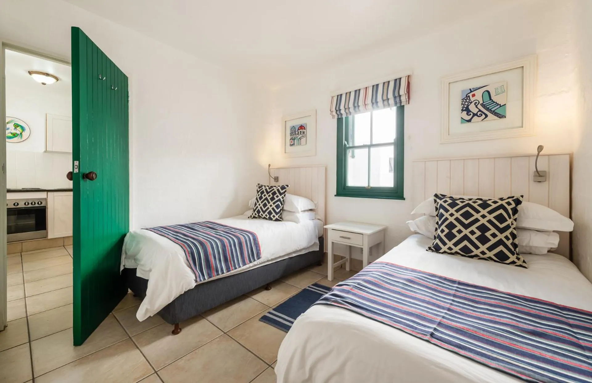 Bed in Club Mykonos Langebaan