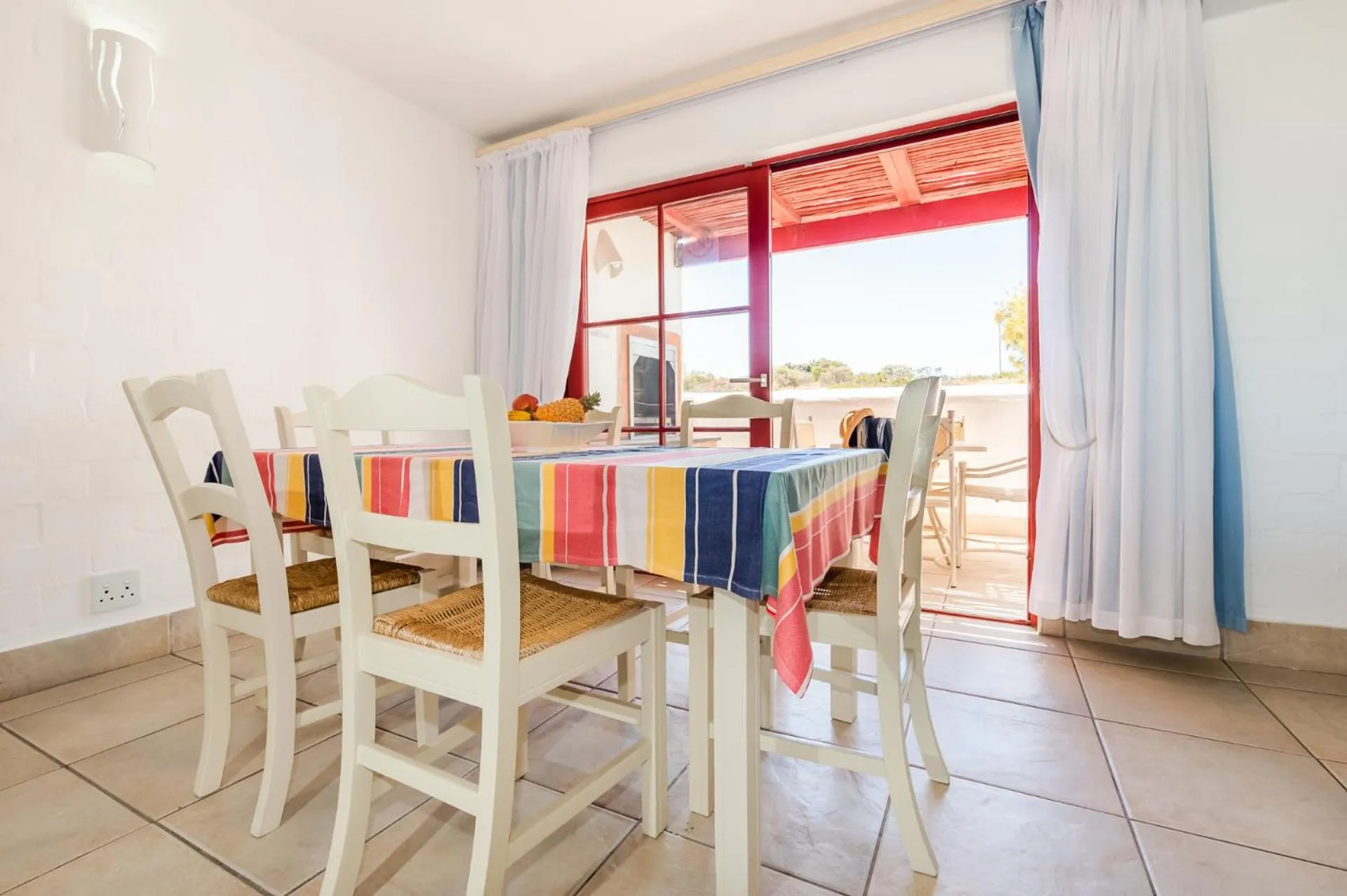 Dining area in Club Mykonos Langebaan