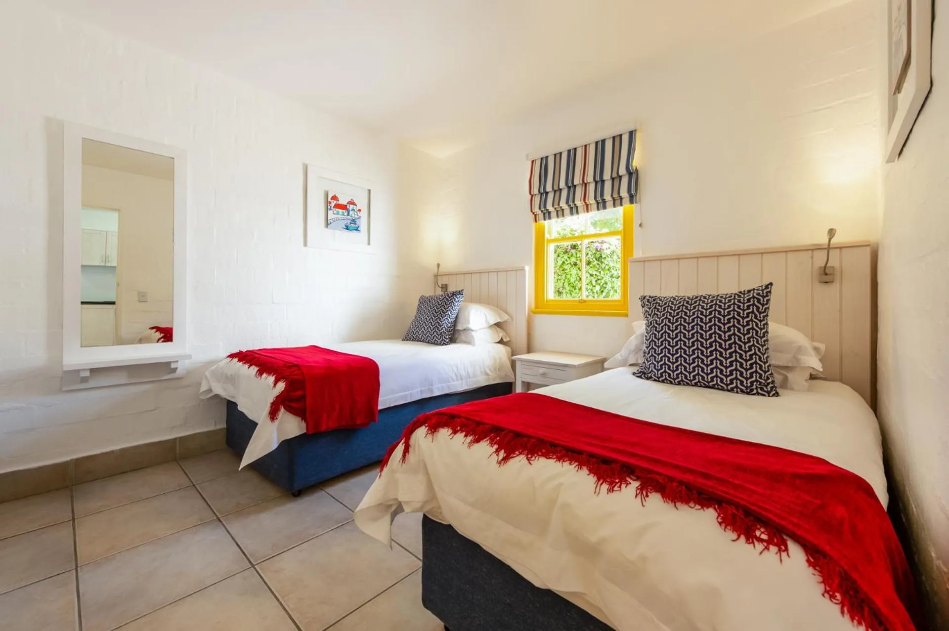 Bed in Club Mykonos Langebaan