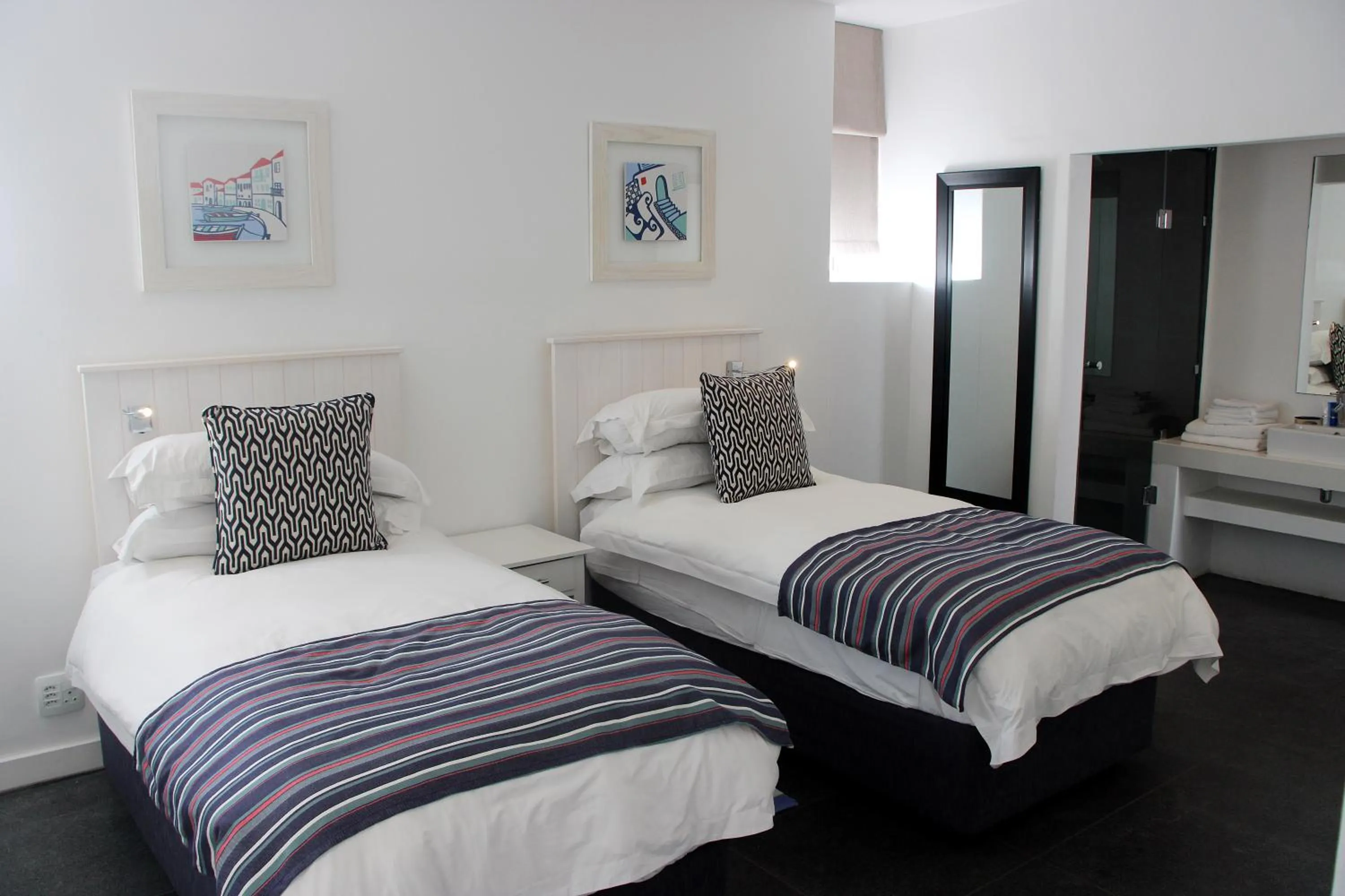 Bed in Club Mykonos Langebaan