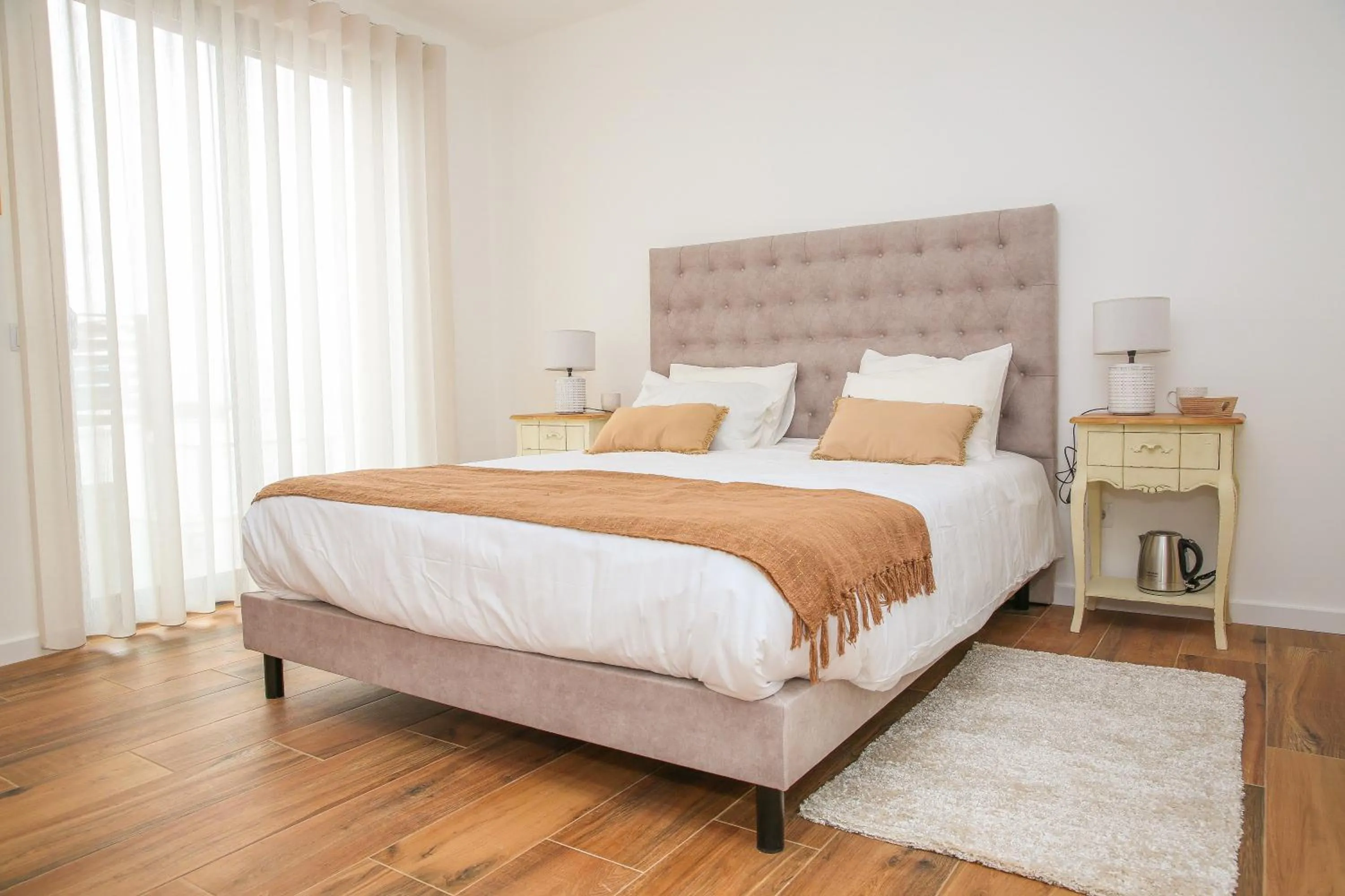 Bed in Pata da Gaivota Boutique House