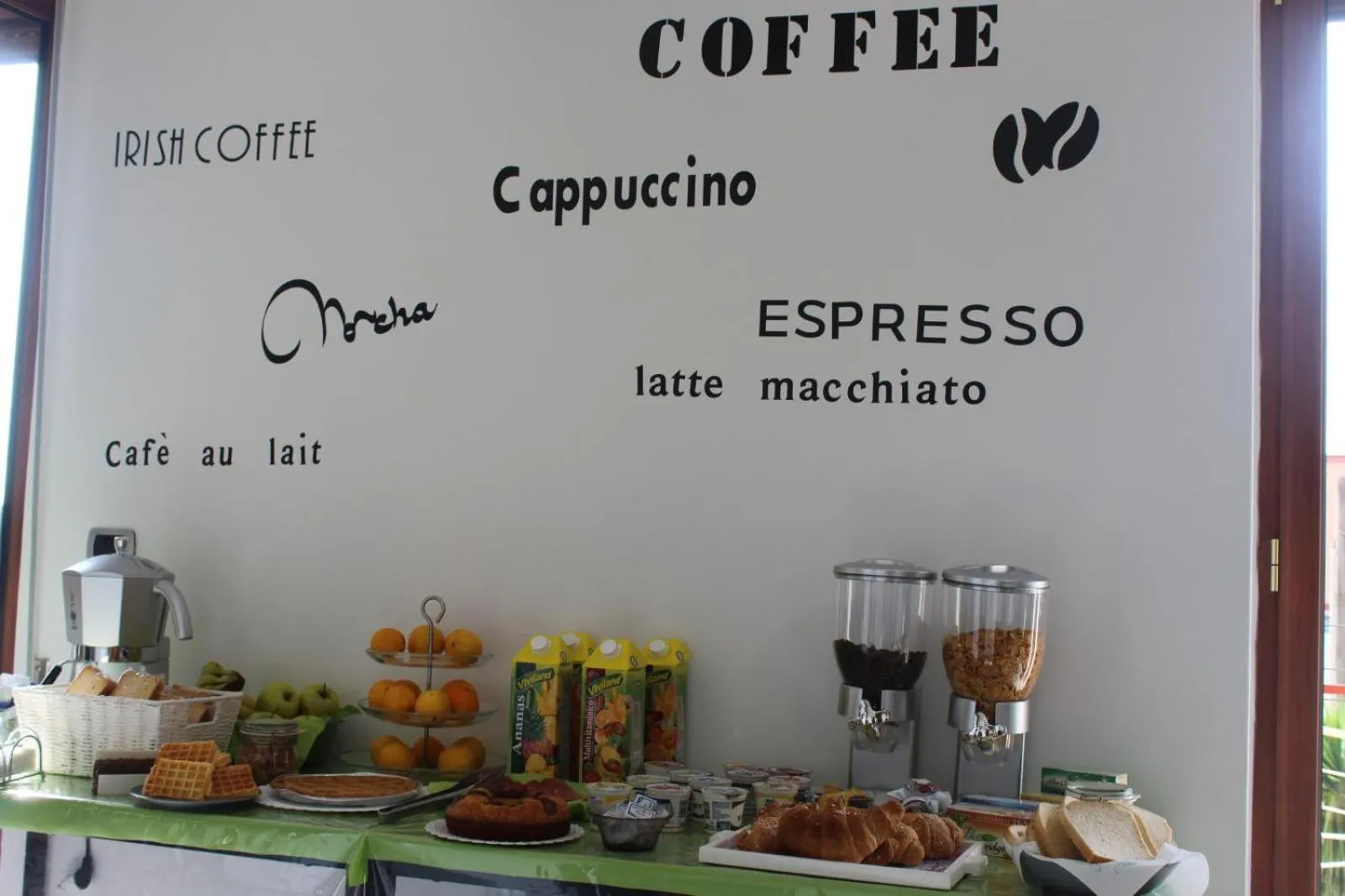 Coffee/tea facilities in B&B Magma