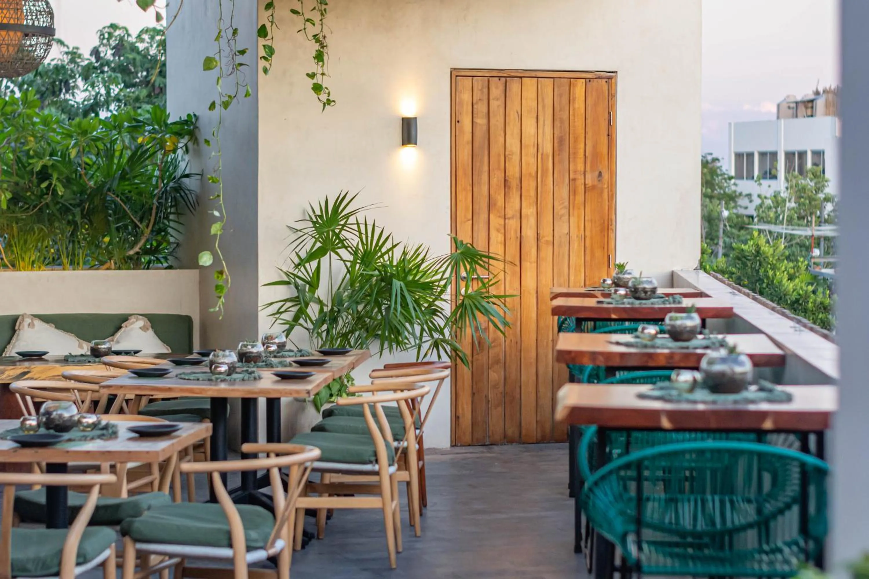 Restaurant/places to eat in Casa Agape Hotel Tulum with Beach Club Access