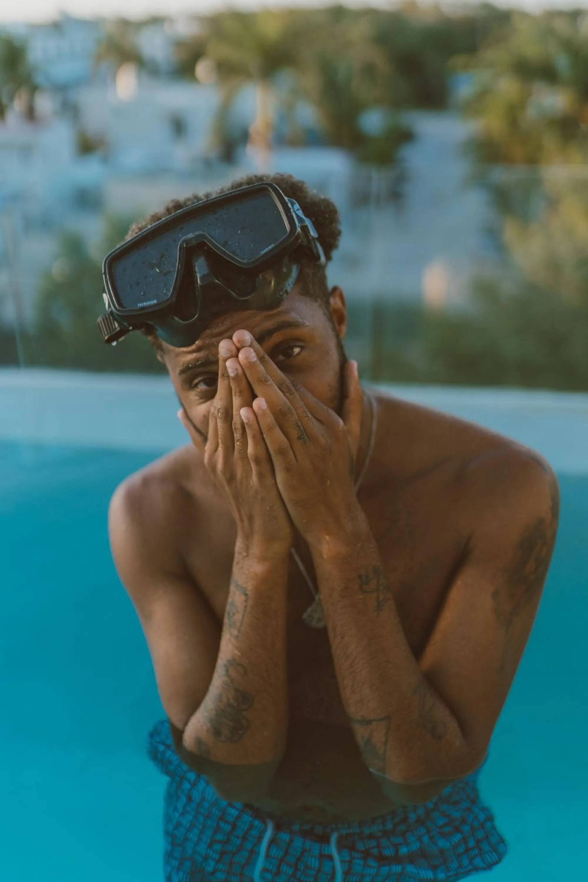 Swimming pool in Casa Ágape Boutique Hotel