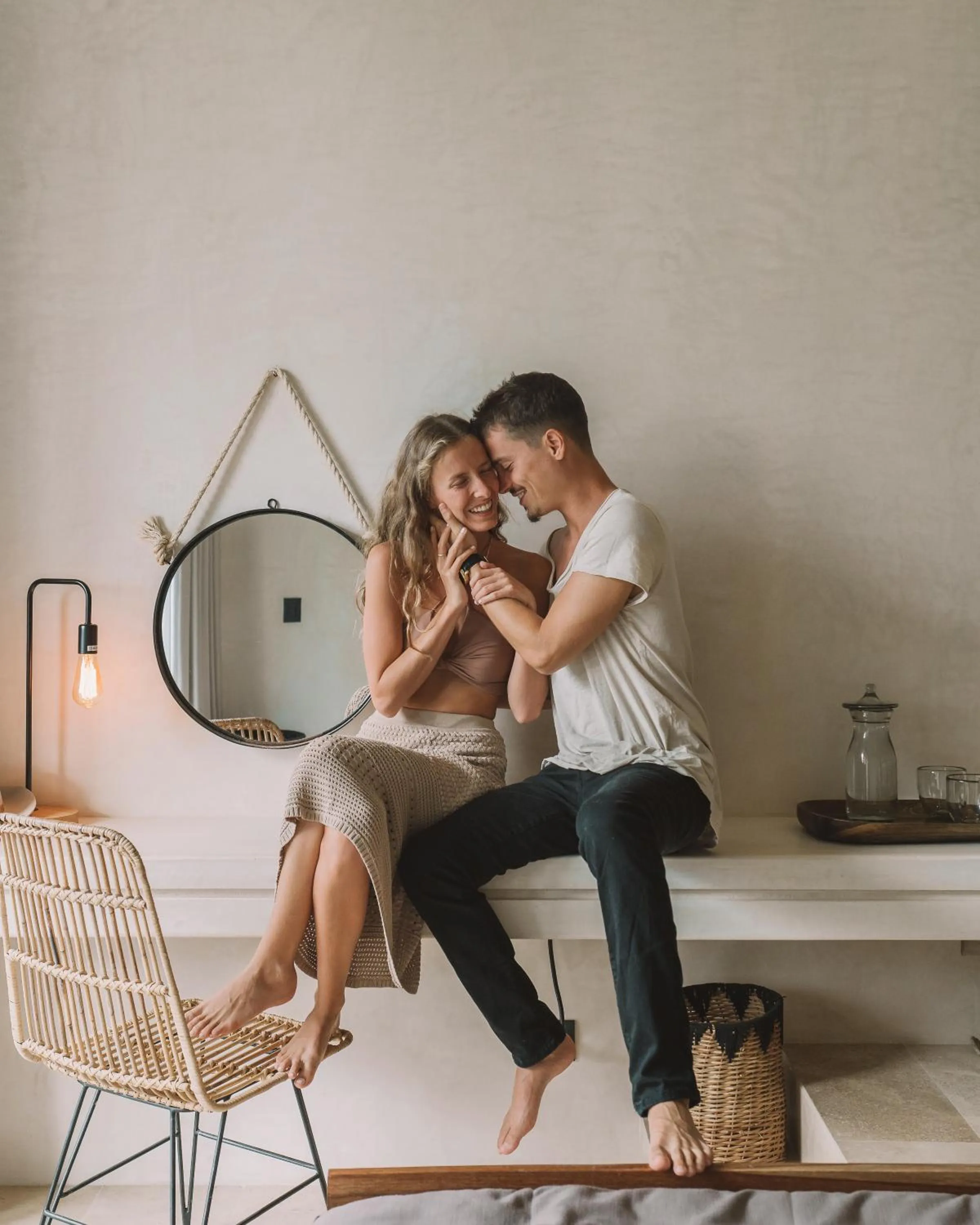 Decorative detail in Casa Agape Hotel Tulum with Beach Club Access