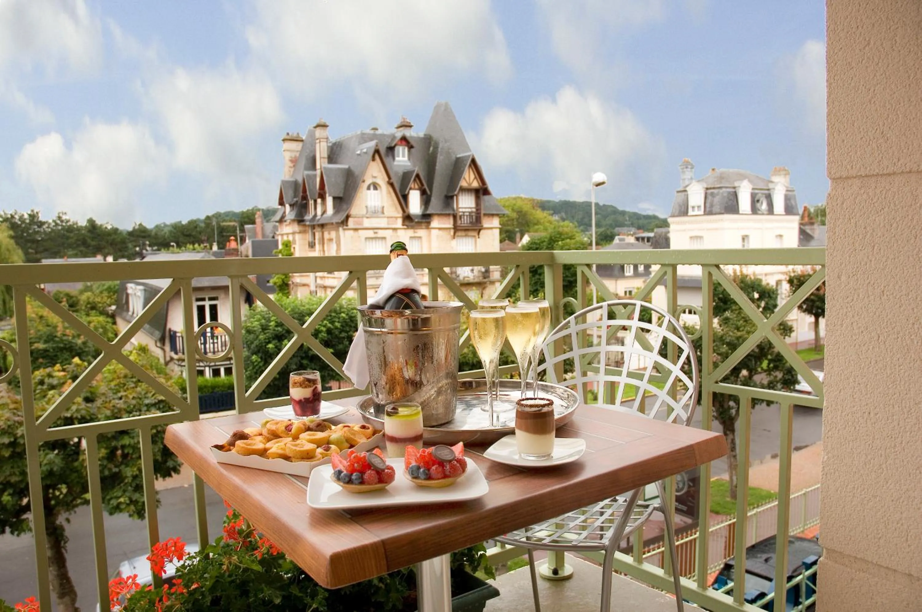 View (from property/room) in La Closerie SPA & Résidence Hôtel