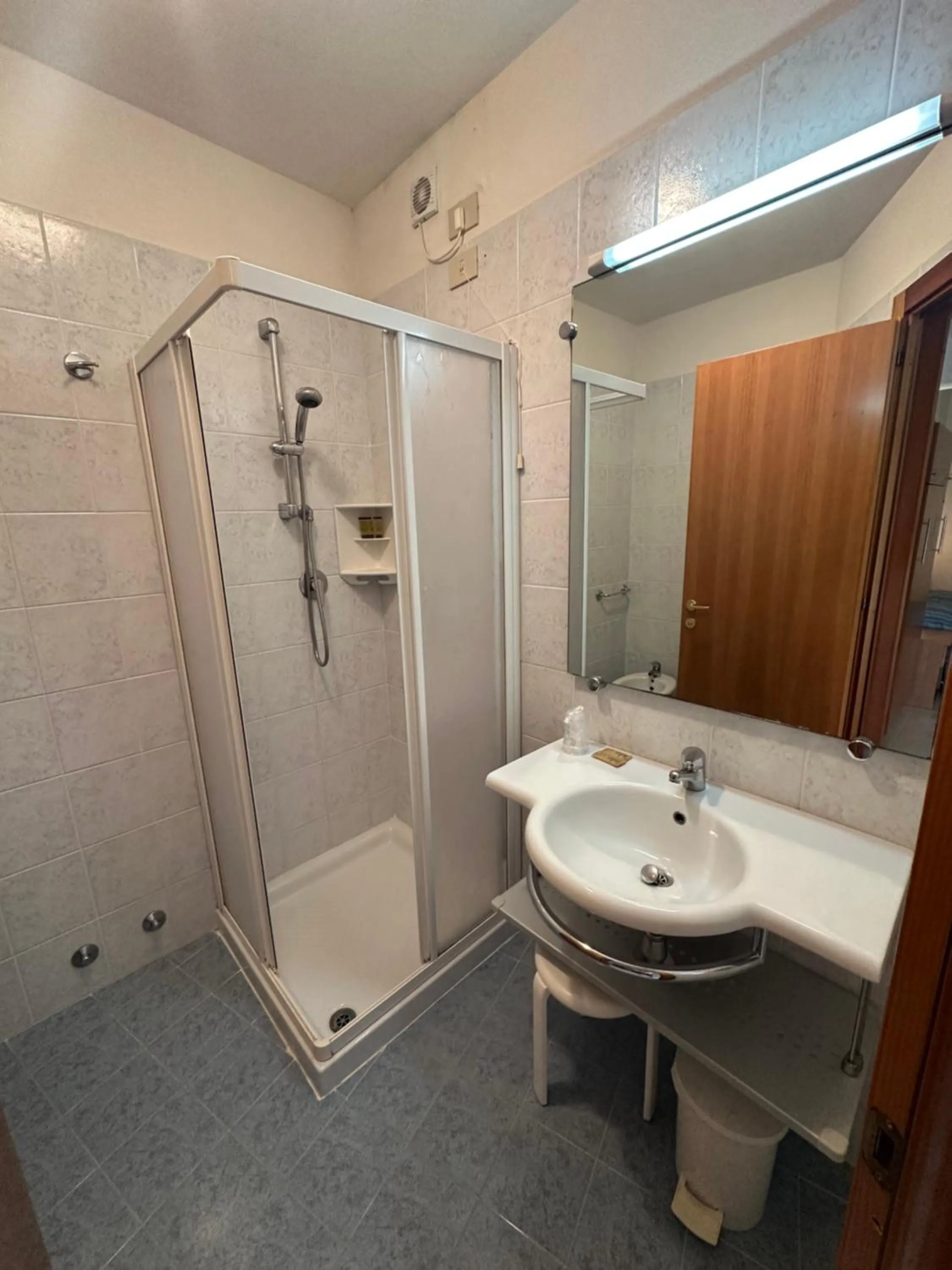 Shower in Hotel Vienna