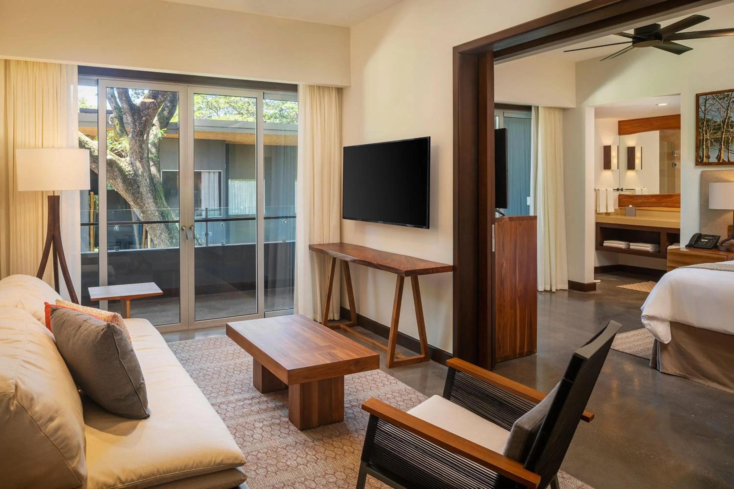 Living room in El Mangroove Papagayo, Autograph Collection