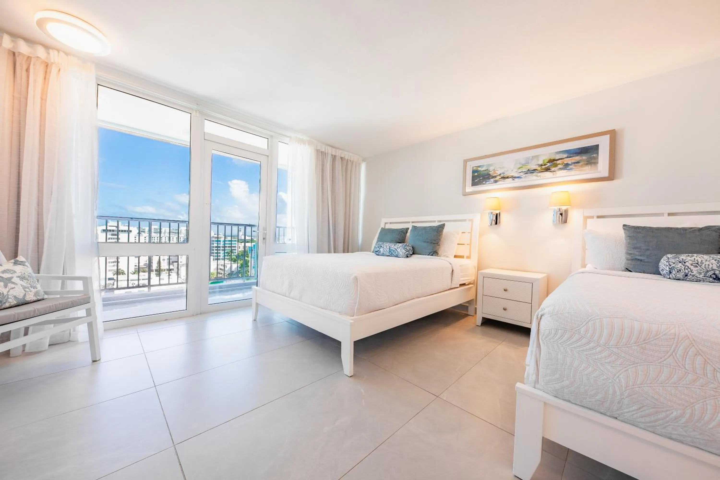 Bed in ESJ Towers by Chana