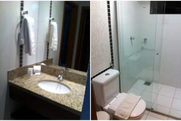 Bathroom in Privê Boulevard Apart Hotel Vista Piscinas