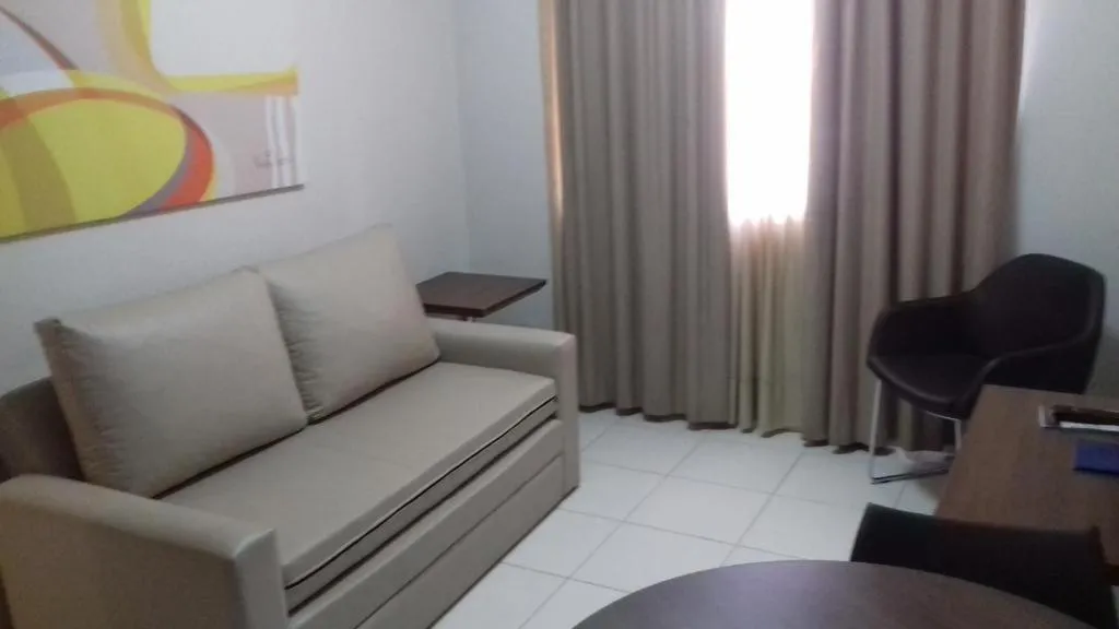 Living room in Privê Boulevard Apart Hotel Vista Piscinas