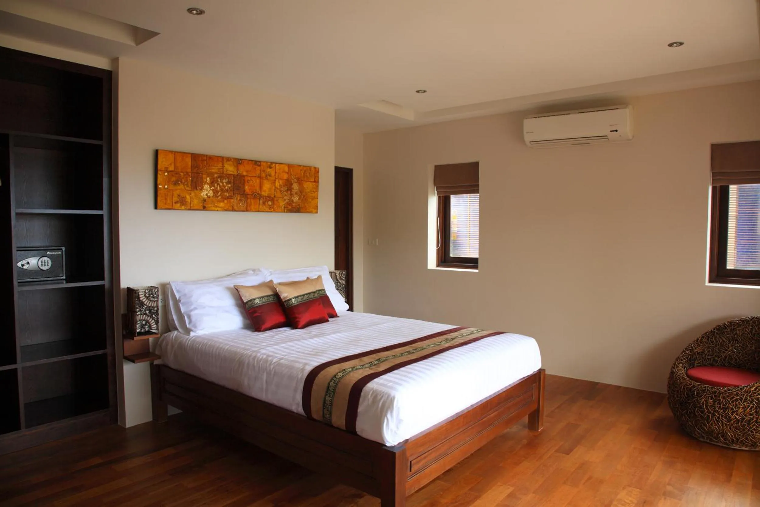 Bed in Koh Phangan Pavilions Serviced Apartments