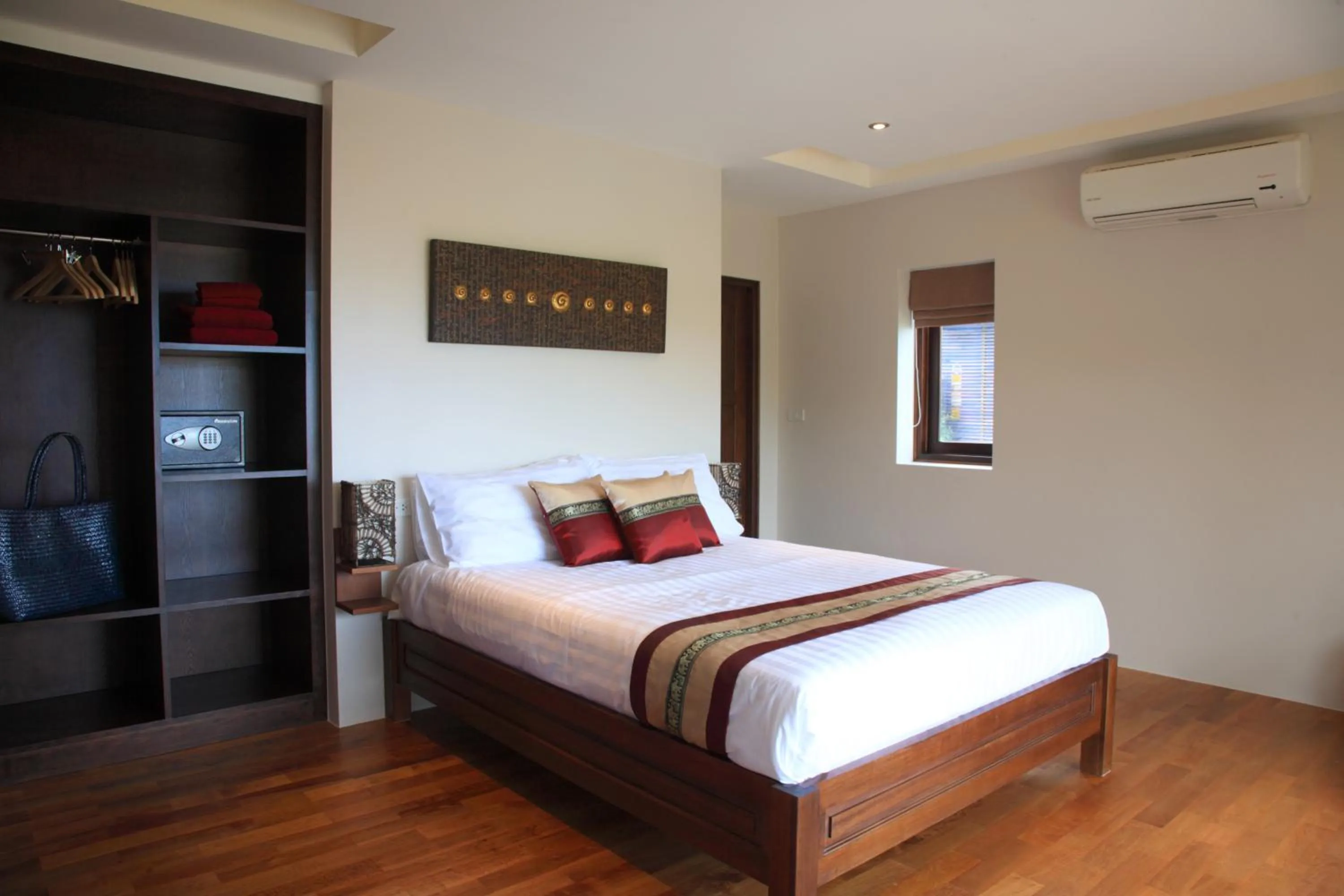 Bed in Koh Phangan Pavilions Serviced Apartments