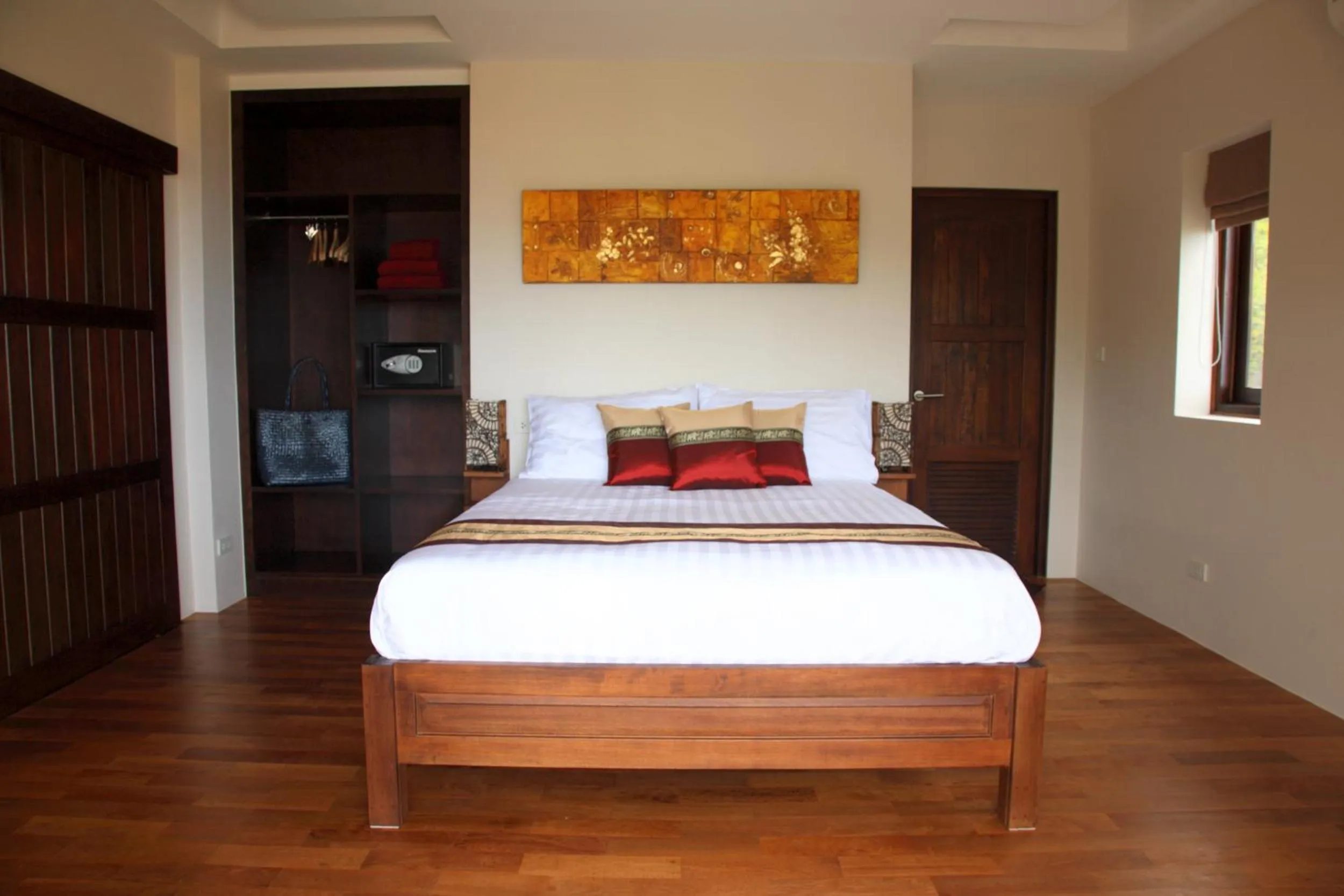 Bed in Koh Phangan Pavilions Serviced Apartments
