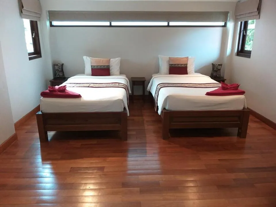 Bed in Koh Phangan Pavilions Serviced Apartments