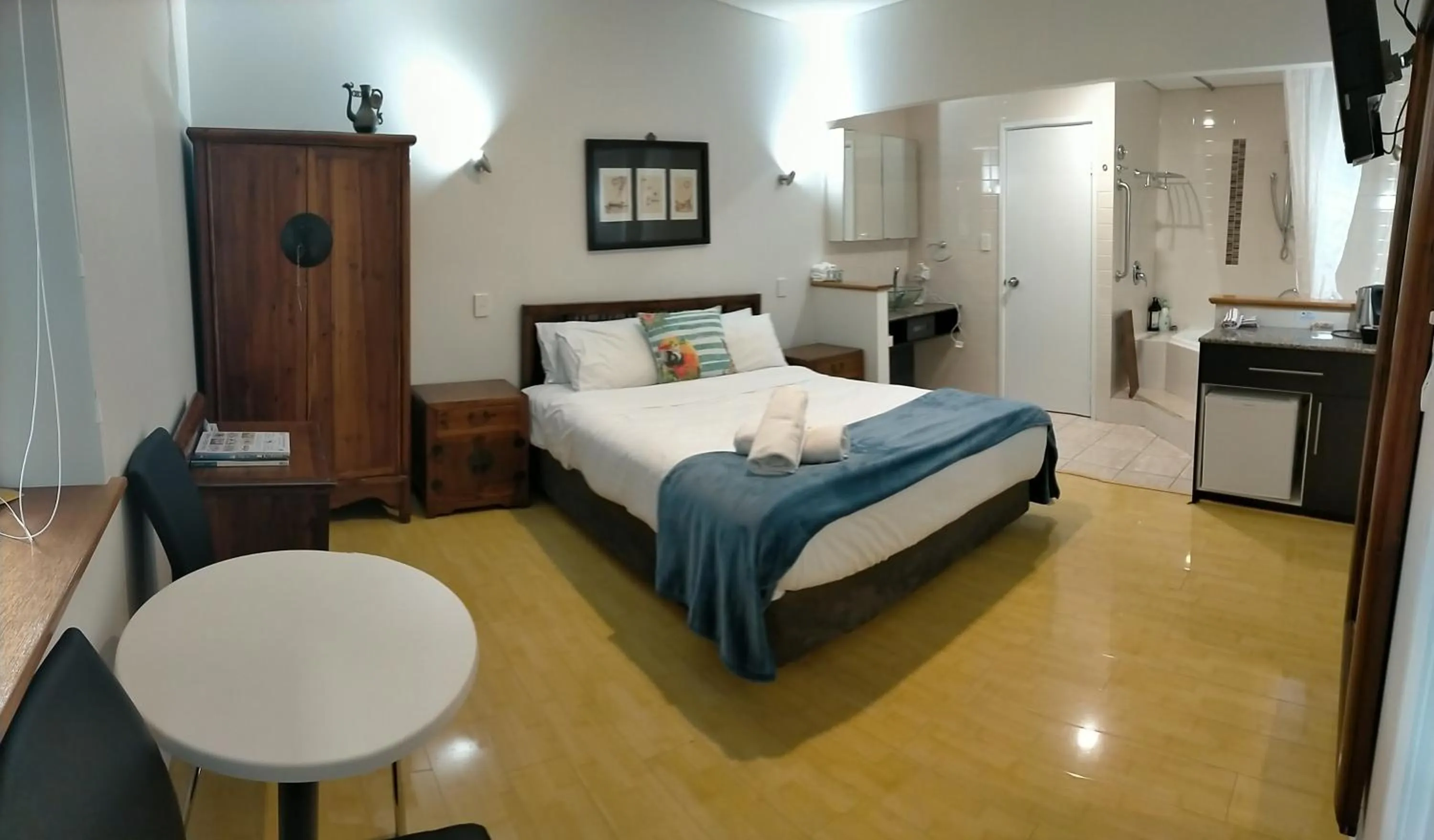 Bed in Dunsborough Bay Village Resort Suites