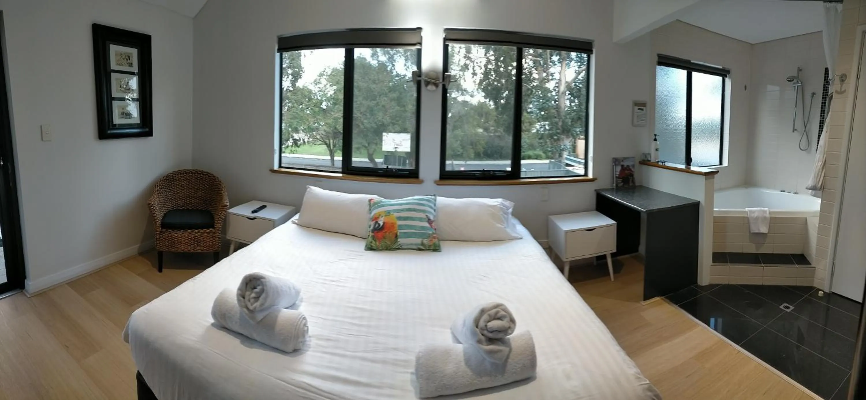 Bed in Dunsborough Bay Village Resort Suites