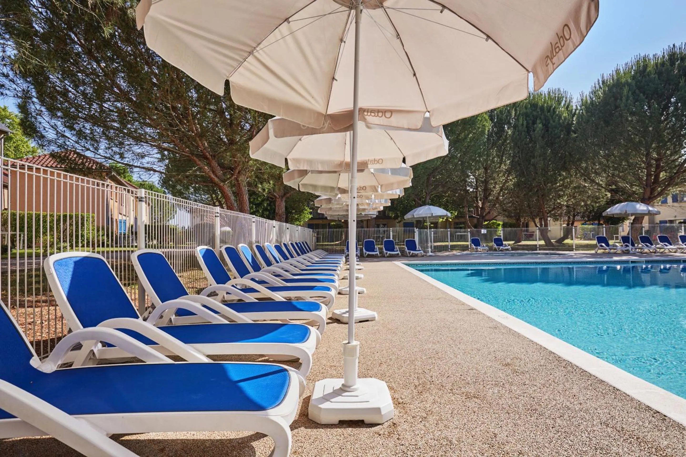 Swimming pool in Résidence Odalys Le Hameau du Moulin