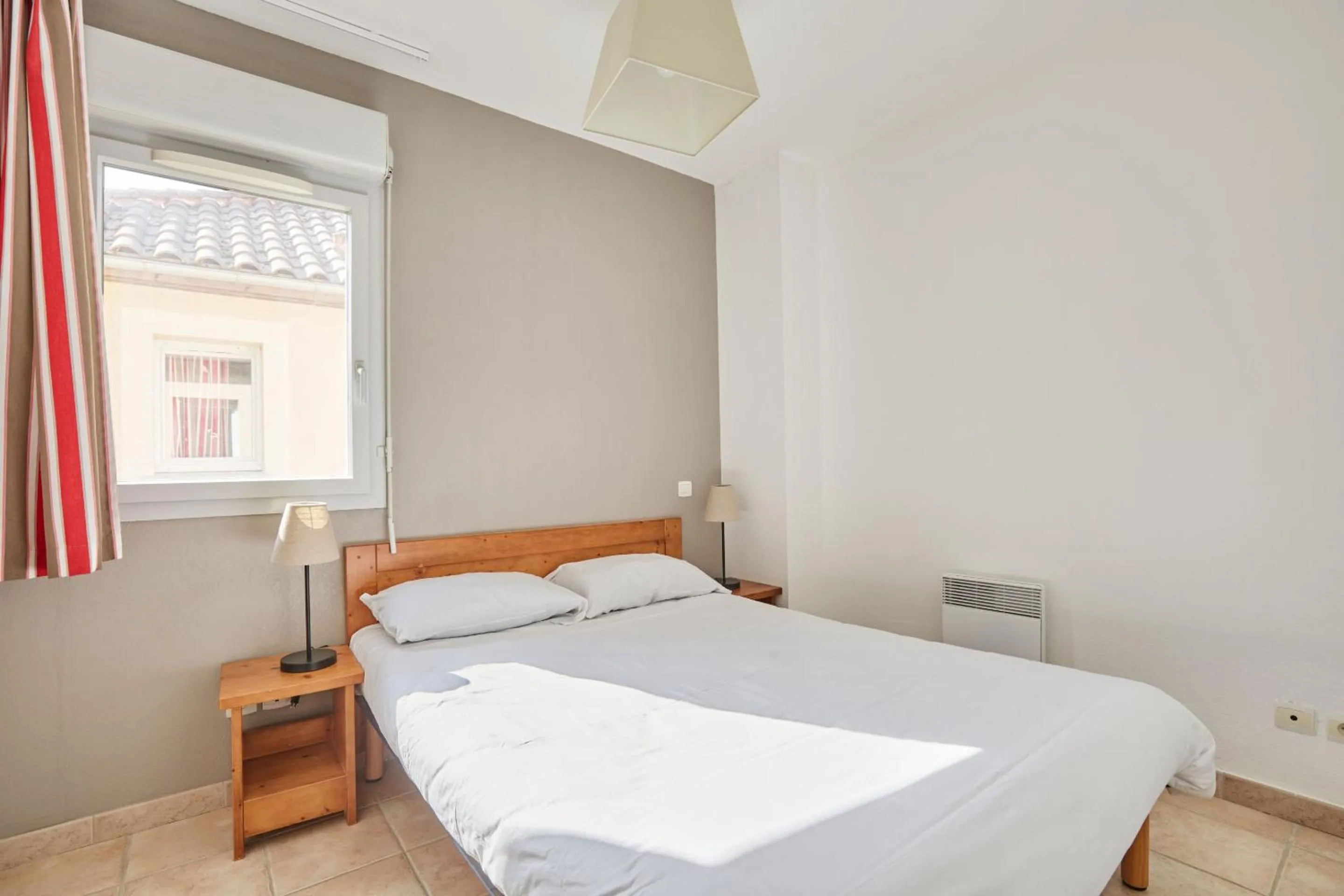 Bedroom, Bed in Résidence Odalys Le Hameau du Moulin