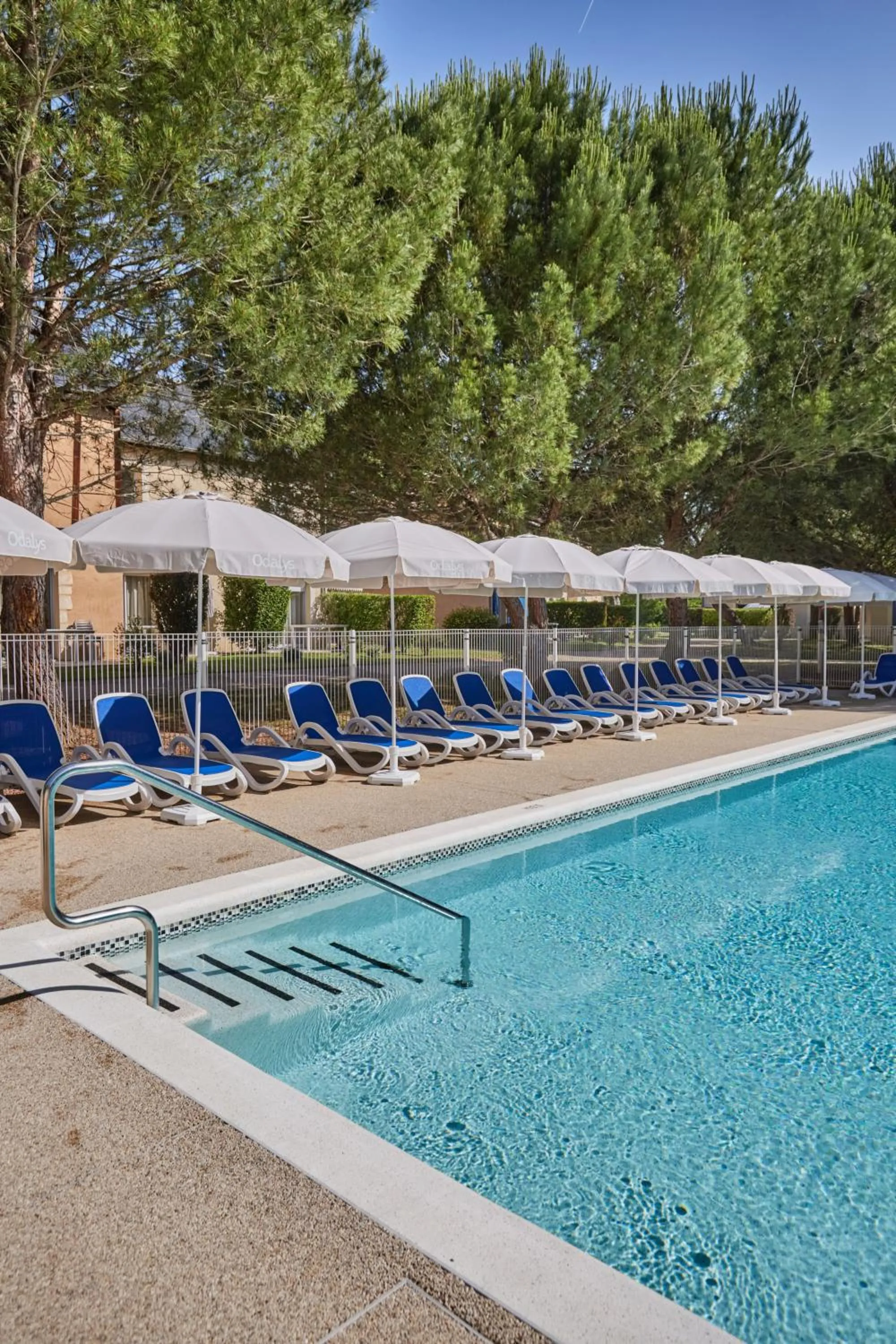 Swimming pool in Résidence Odalys Le Hameau du Moulin
