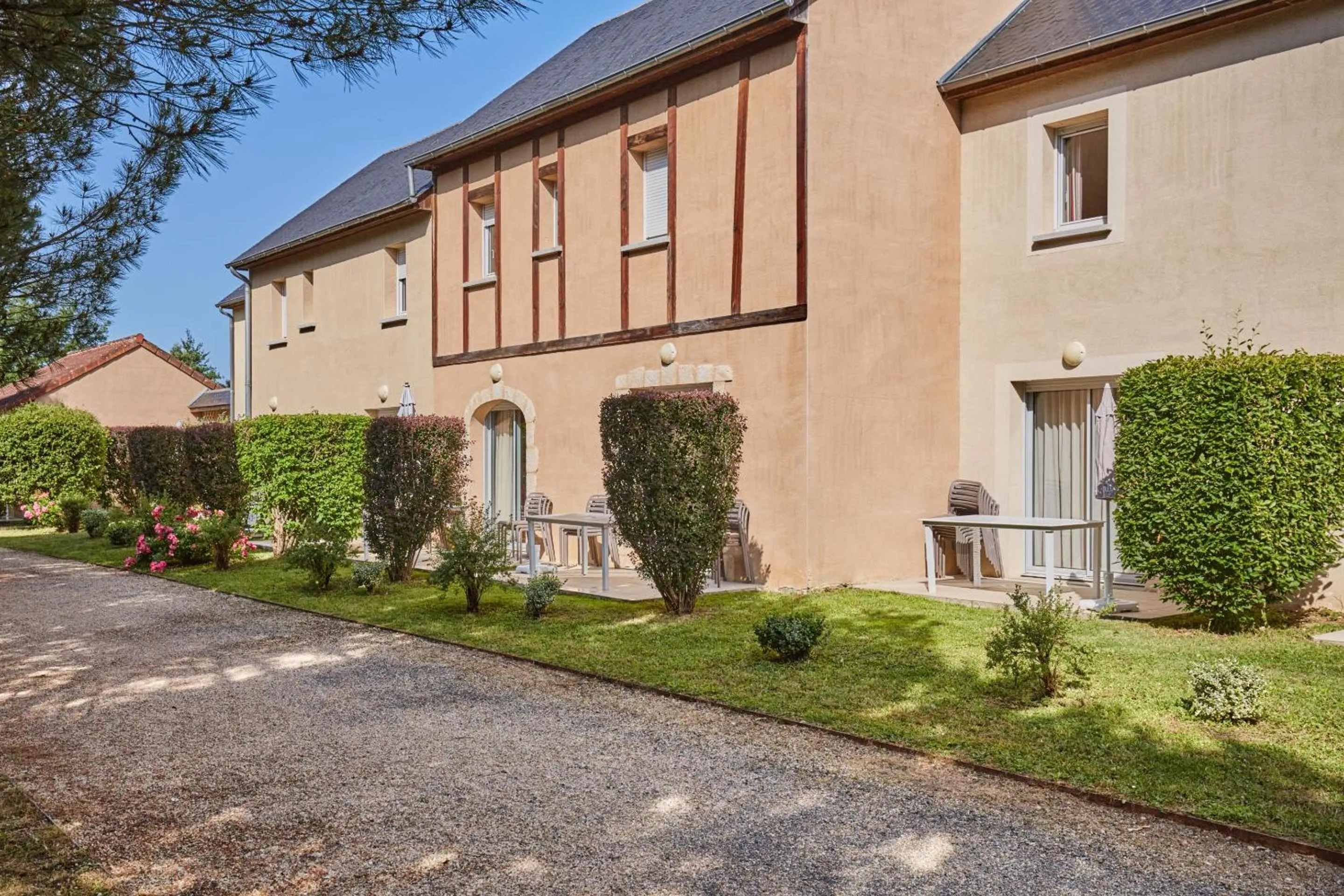 Garden in Résidence Odalys Le Hameau du Moulin