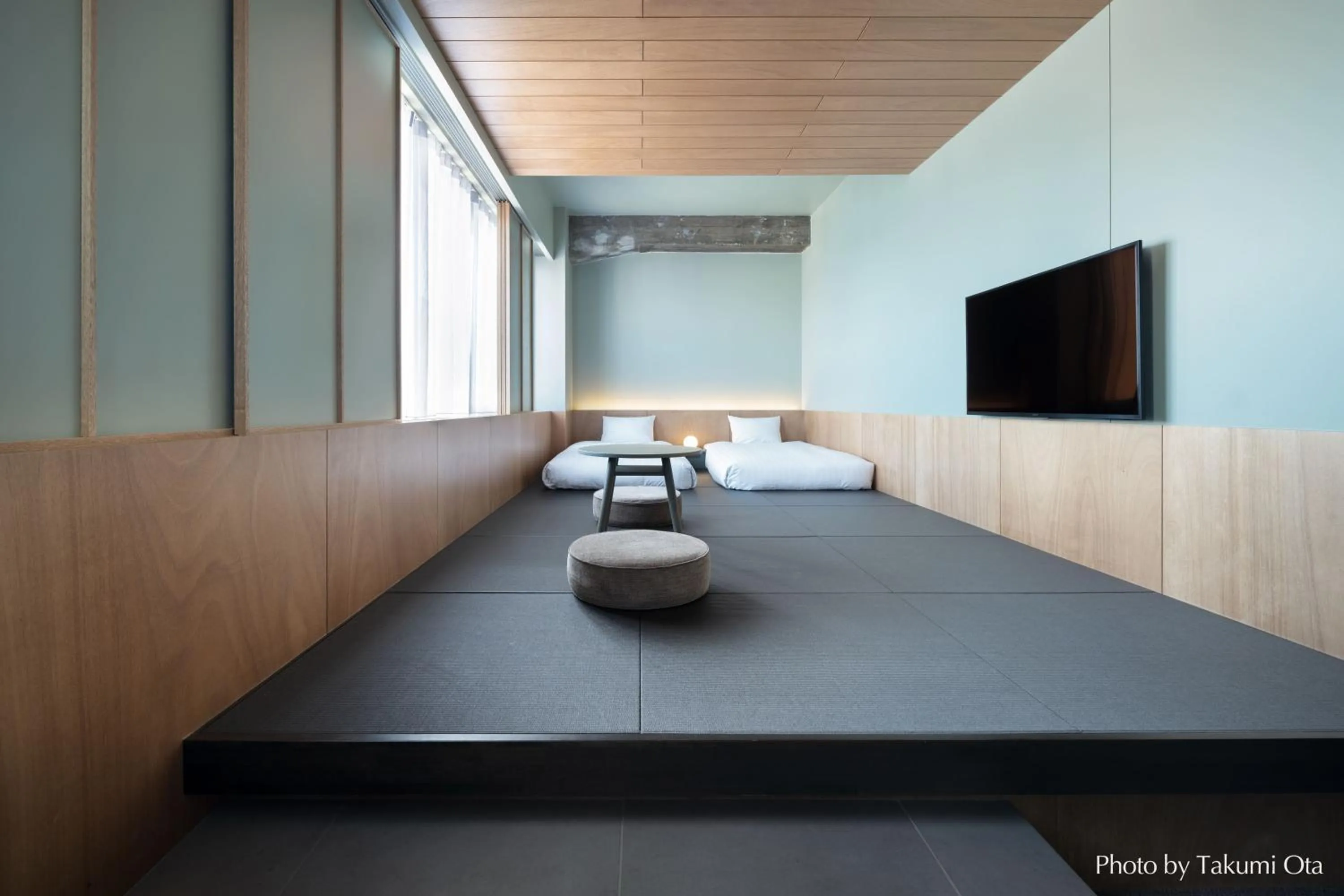 Photo of the whole room, Bed in KAIKA Tokyo by THE SHARE HOTELS