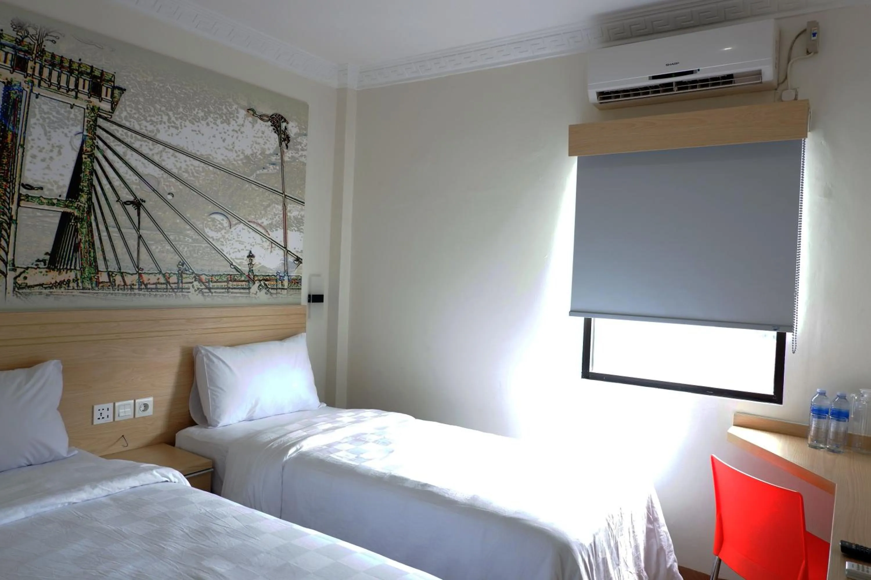 Breakfast, Bed in Cordex Oase Pekanbaru