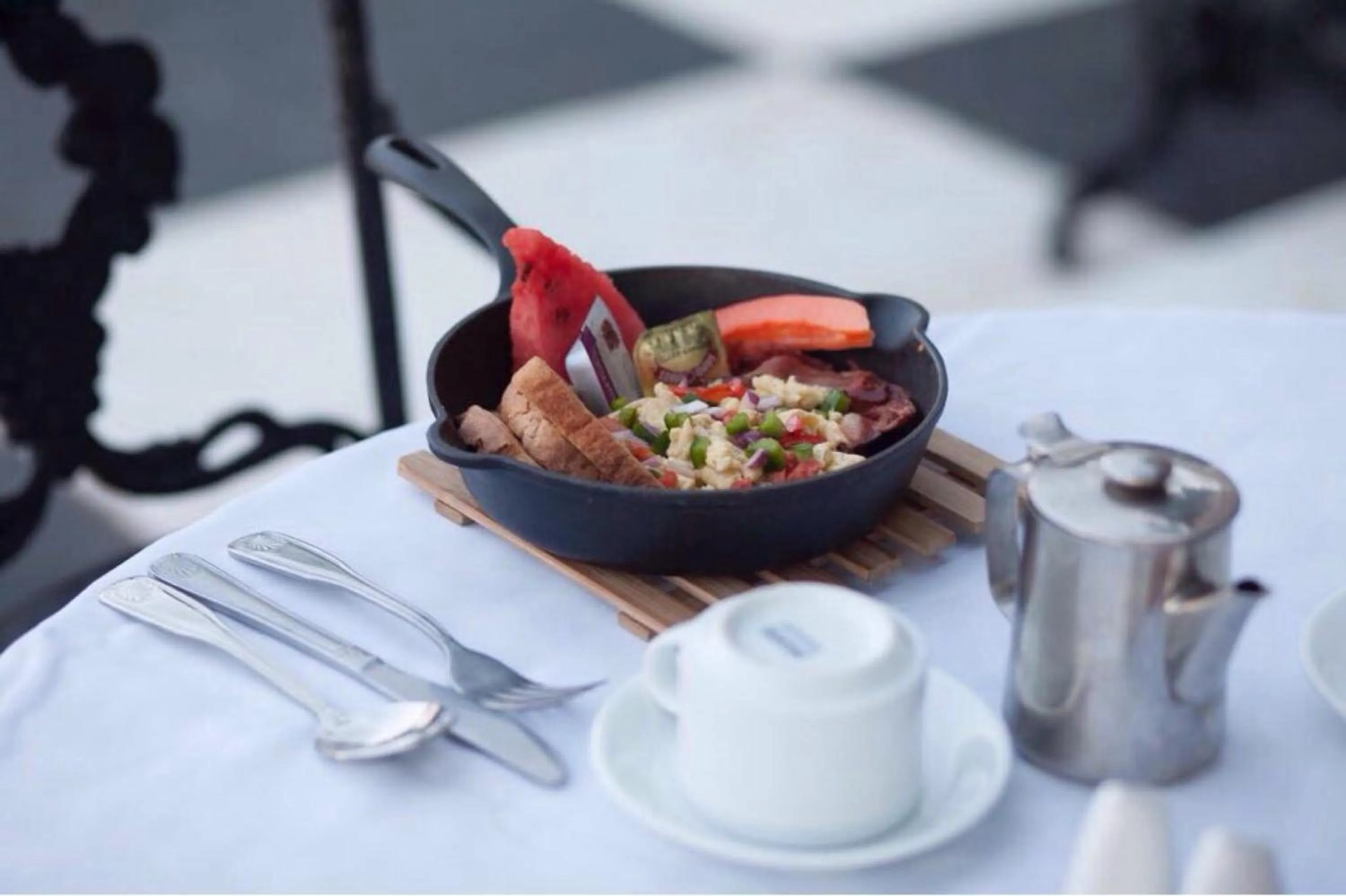 Food close-up in Jamaica Palace Hotel
