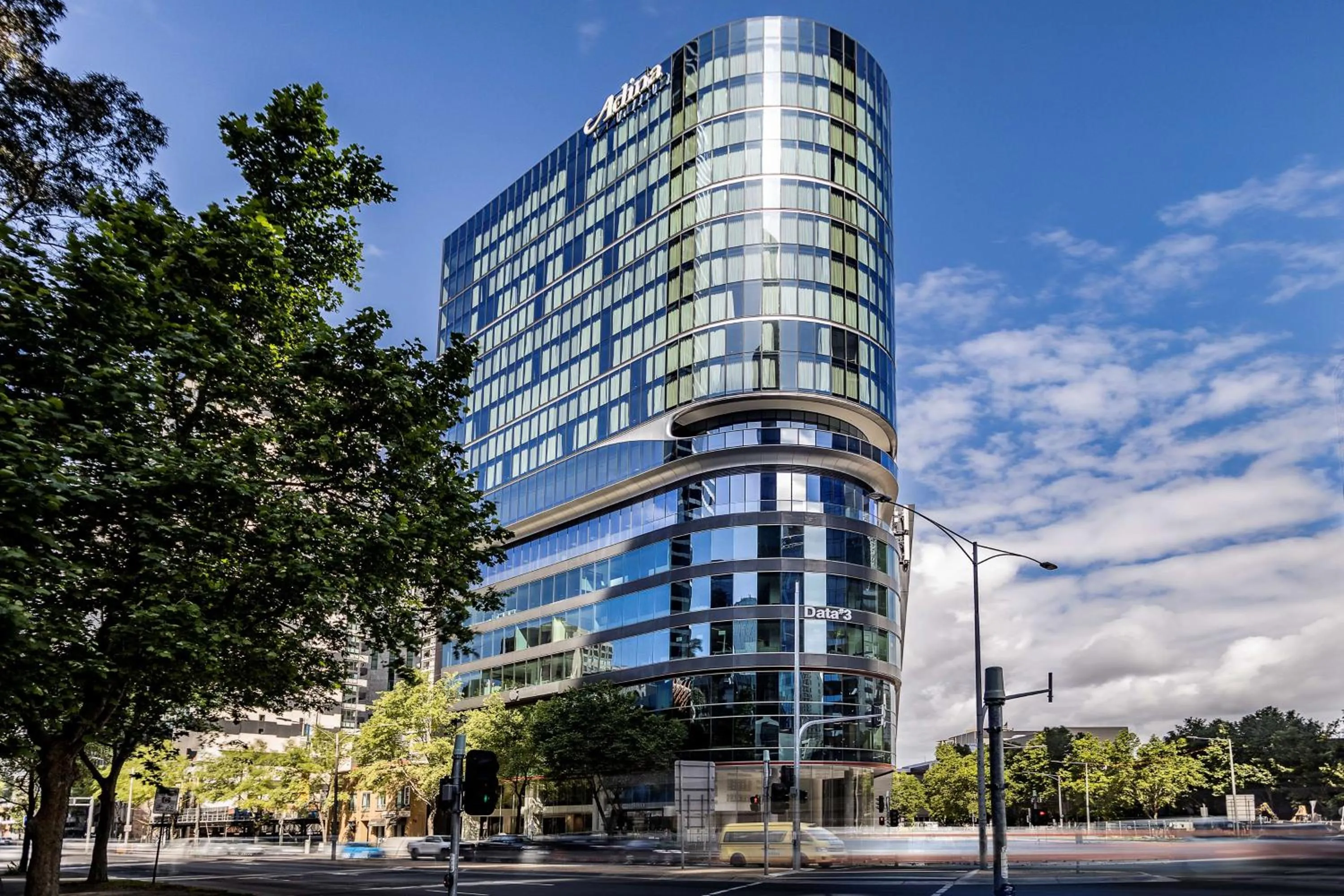 Property building in Adina Apartment Hotel Melbourne Southbank