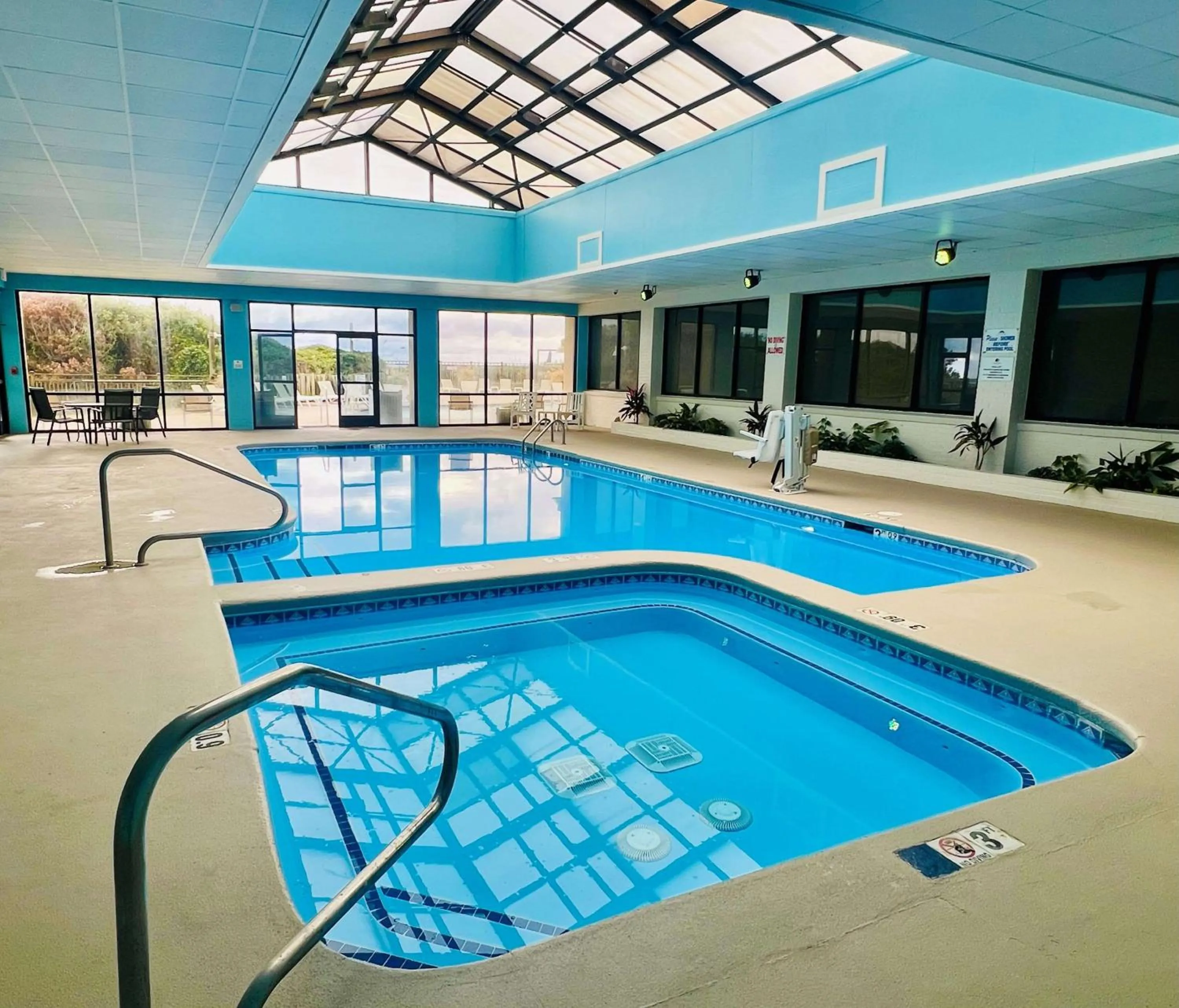 Pool view in DoubleTree by Hilton Atlantic Beach Oceanfront