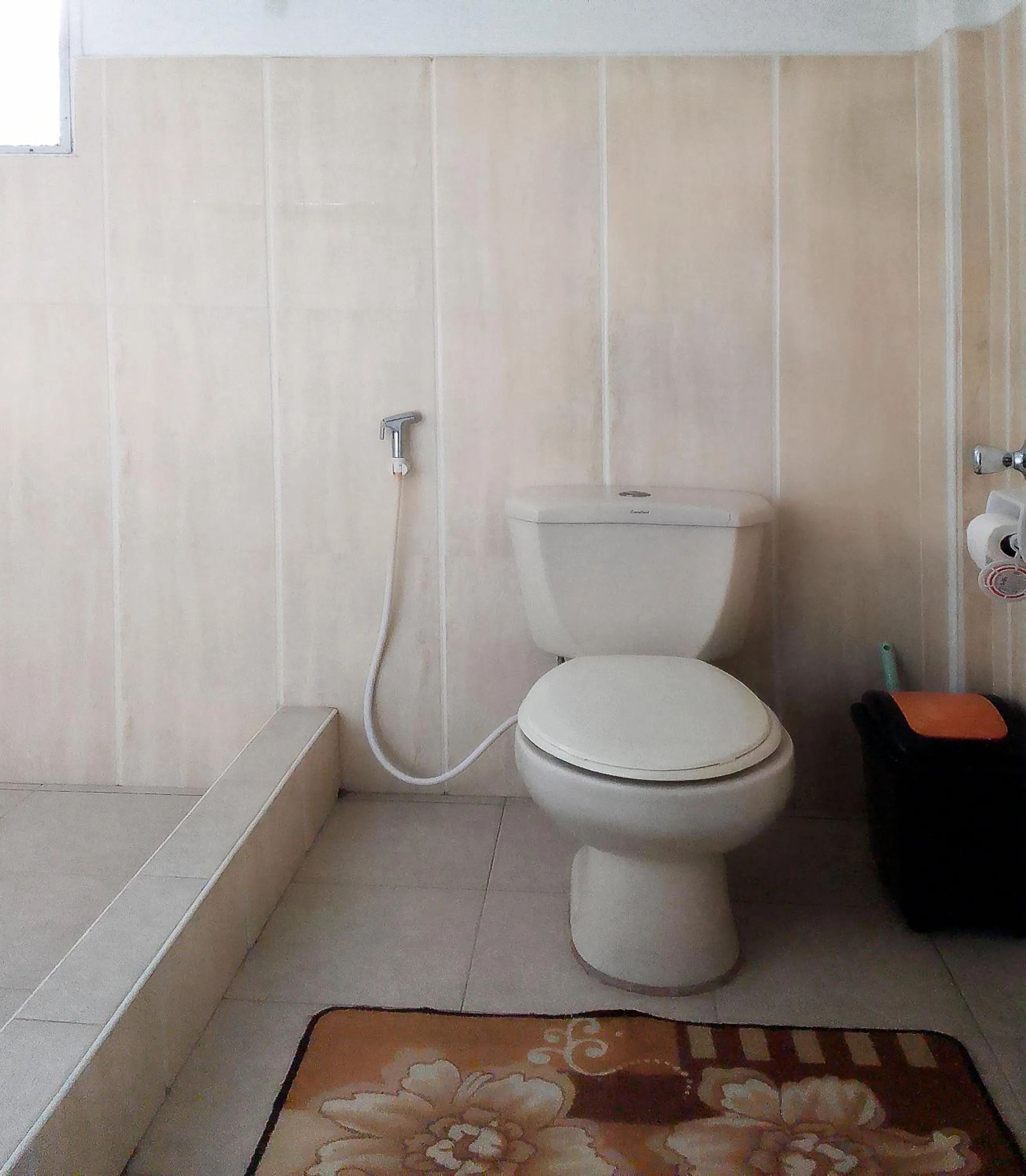 Toilet in Leizel's Bed & Breakfast