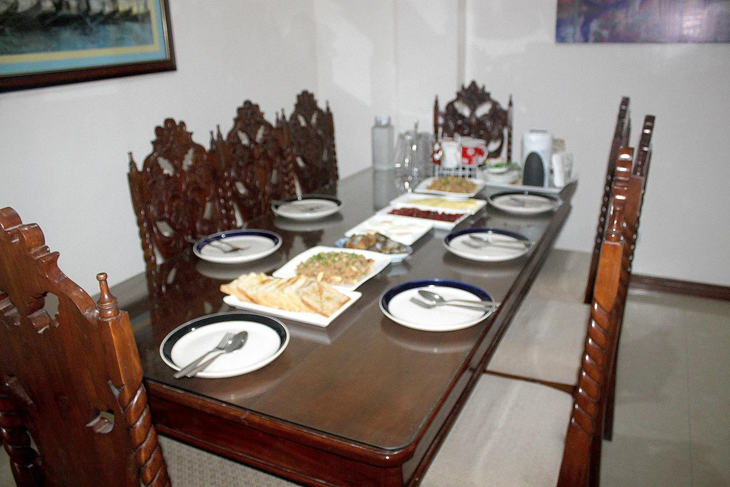 Dining area in Leizel's Bed & Breakfast