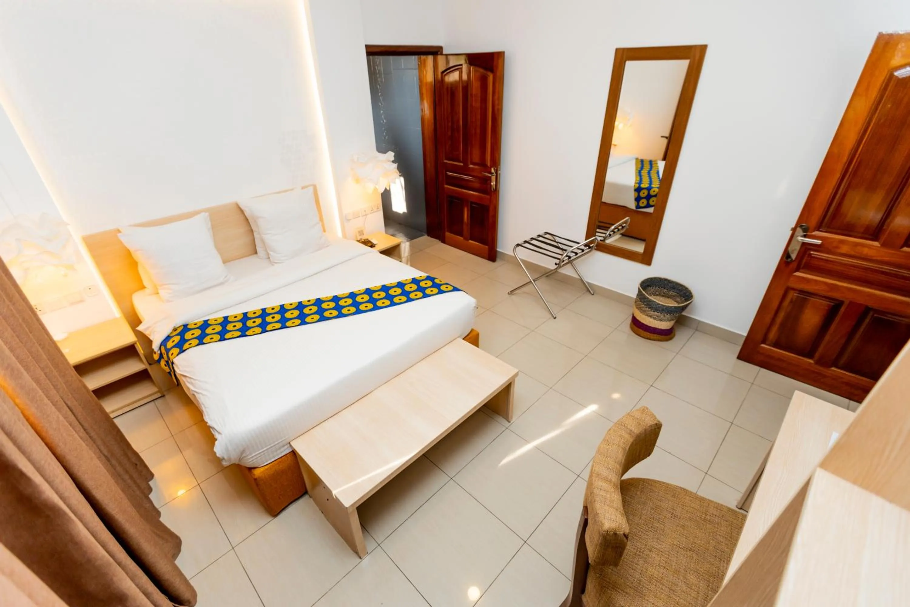Bed in Amata n'Ubuki Boutique Hotel Ltd