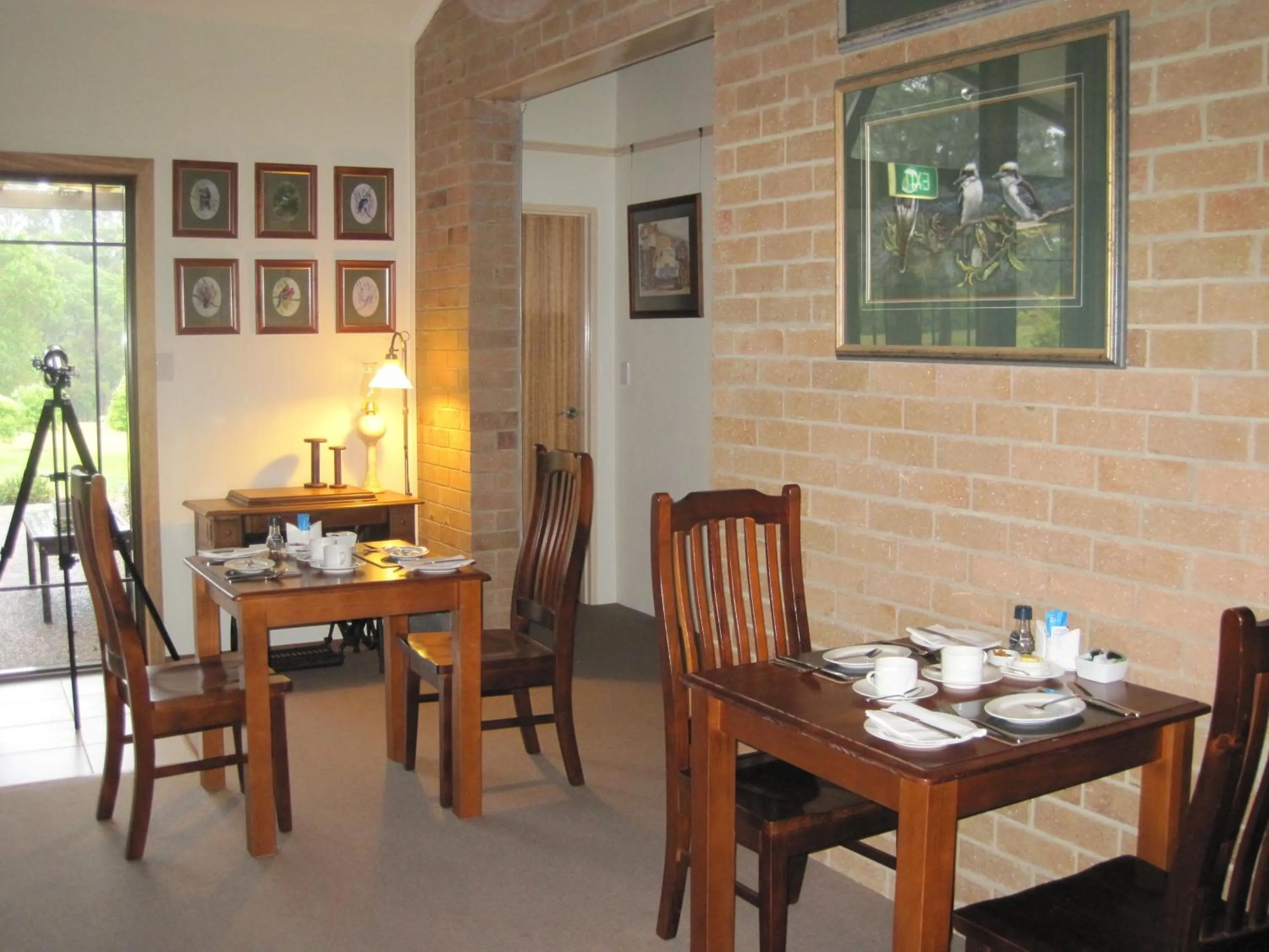Dining area in Yarrahapinni Homestead