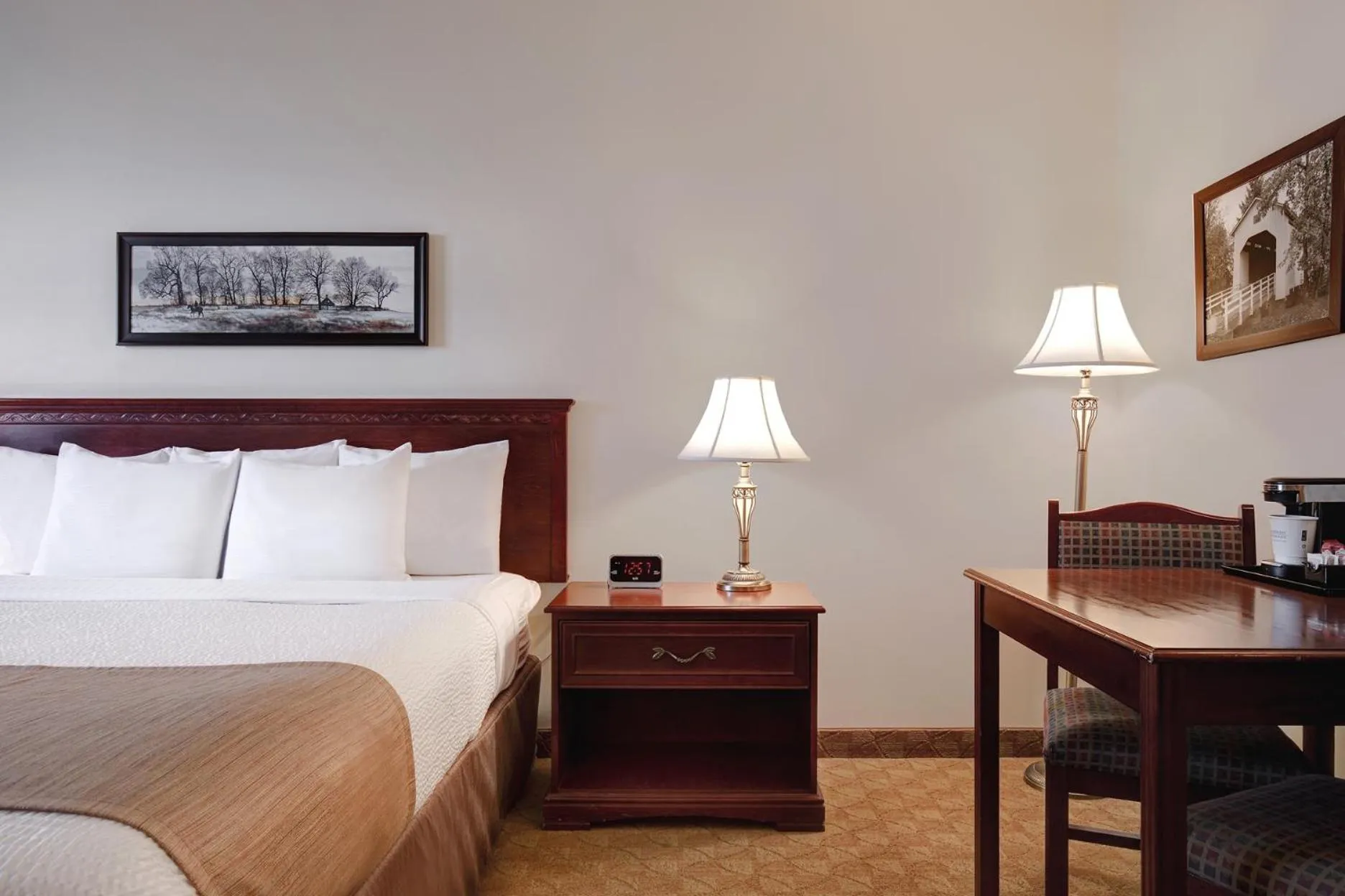 Bed in Days Inn by Wyndham Dawson Creek