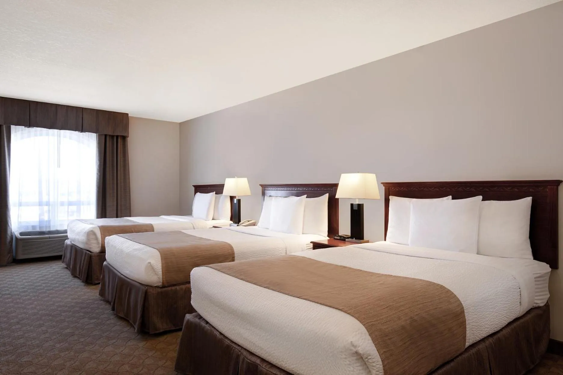 Bed in Days Inn by Wyndham Dawson Creek