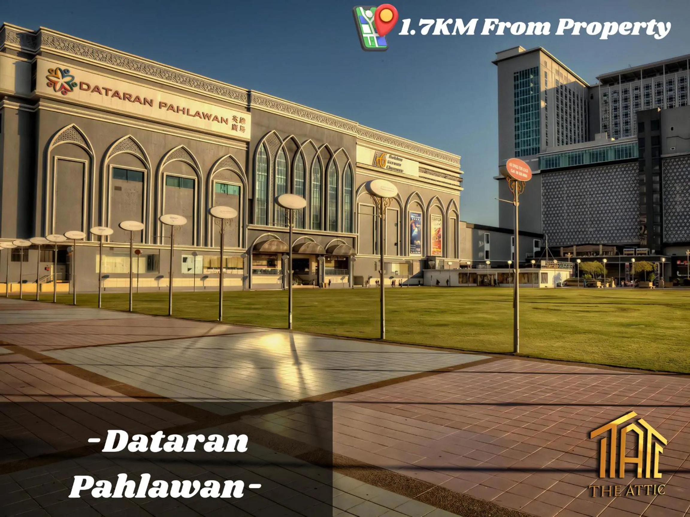 Street view in Attic Home Melaka Silverscape Residence & Jonker