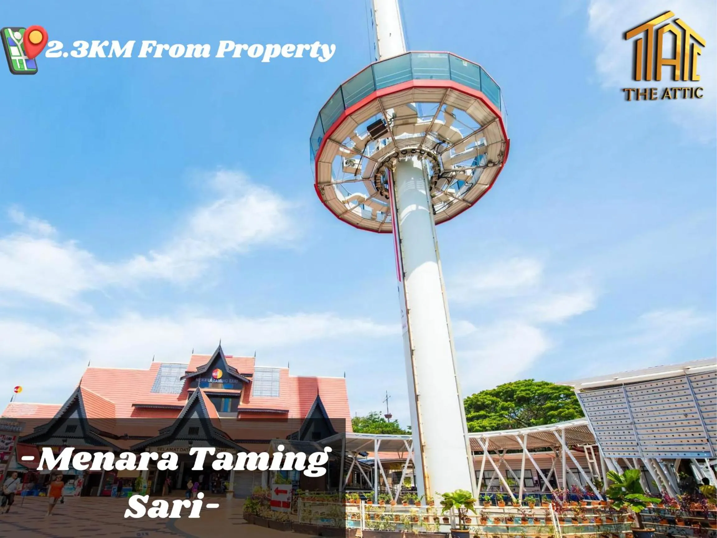 Nearby landmark in Attic Home Melaka Silverscape Residence & Jonker