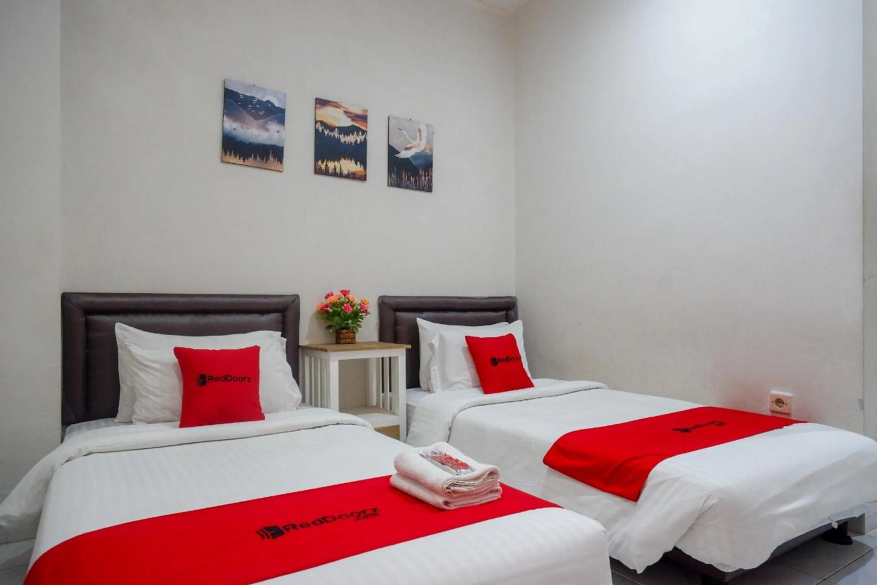 Bedroom, Bed in RedDoorz near Affandi Gejayan 2