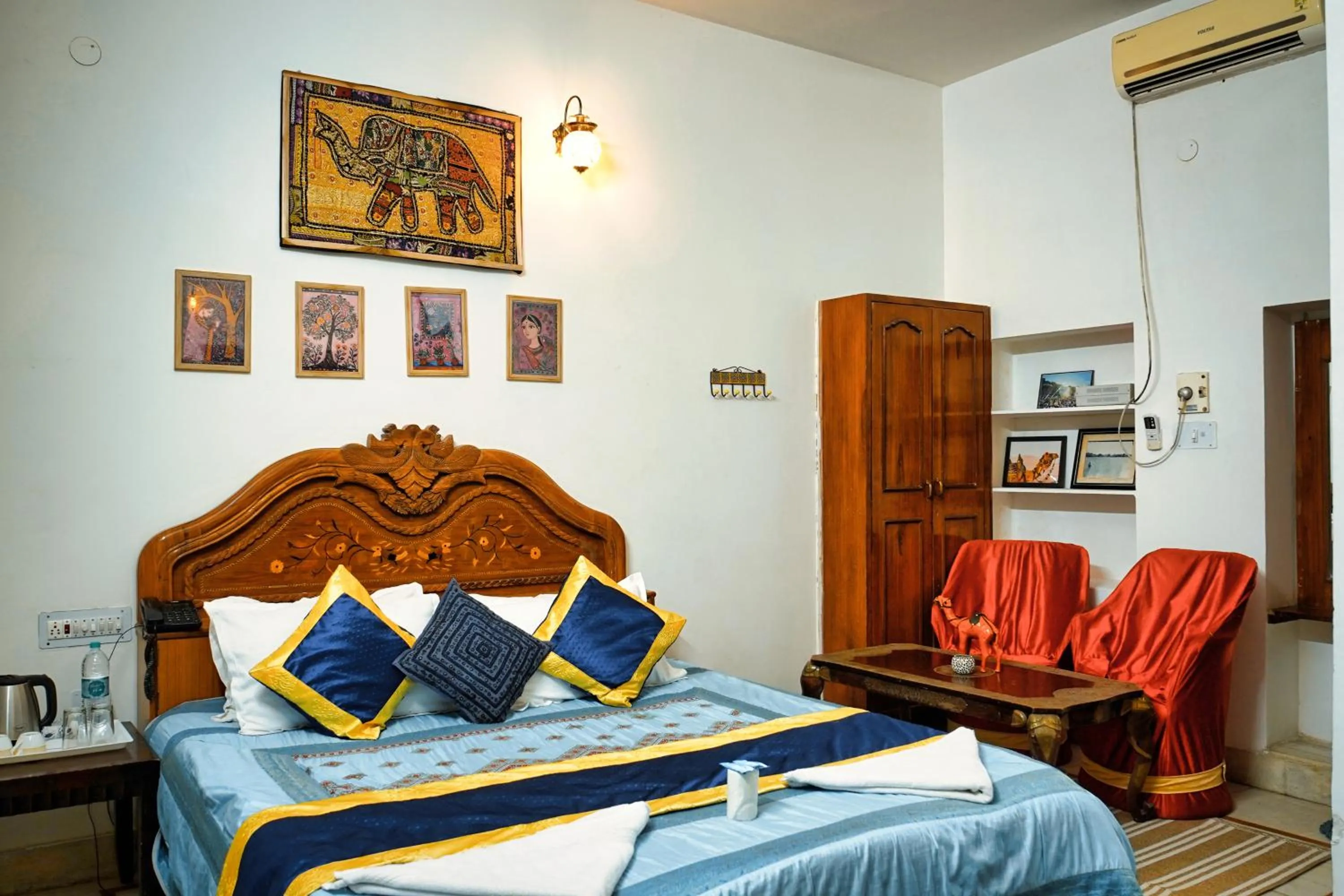 Bed in Hotel The Surya Jaisalmer