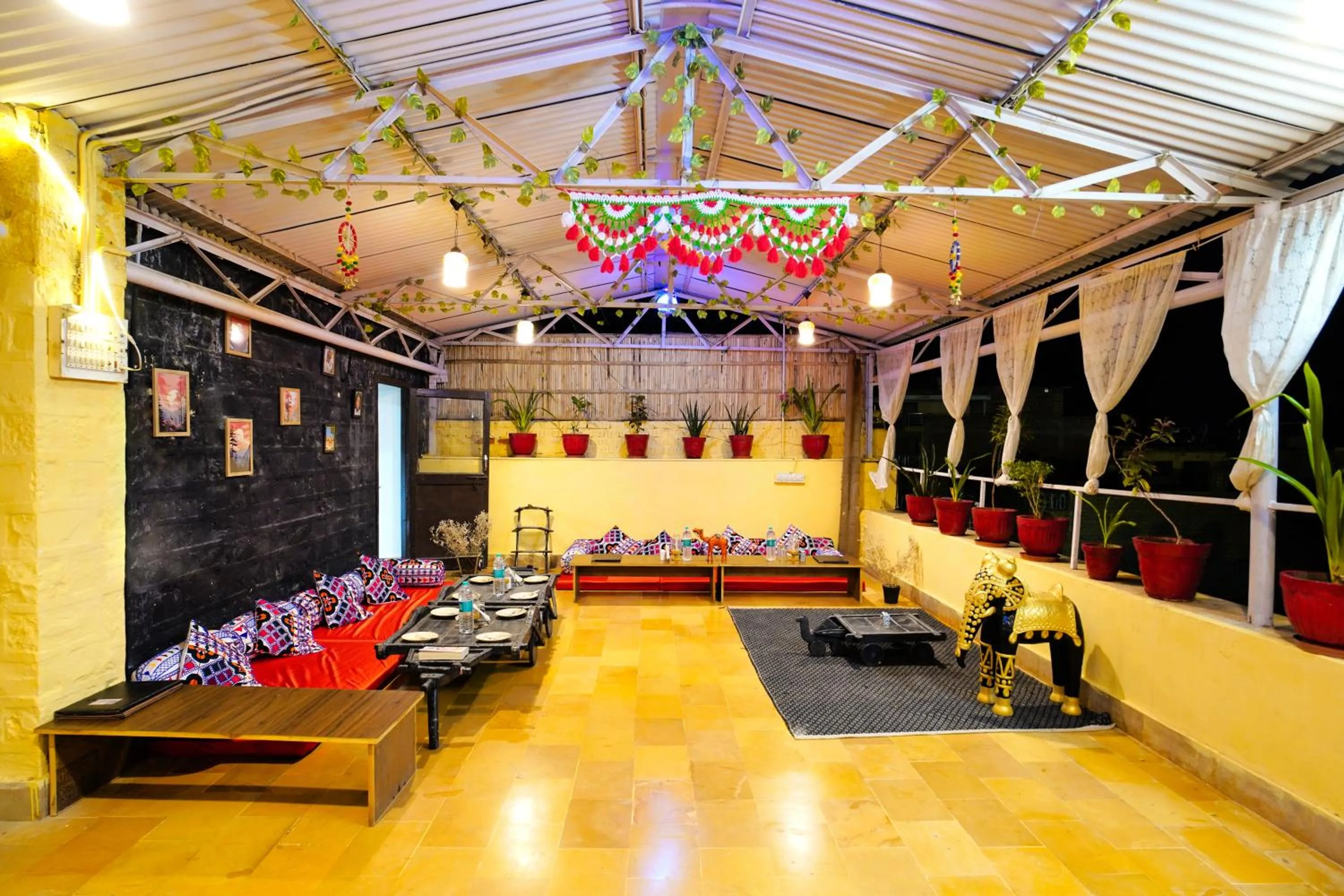 Seating area in Hotel The Surya Jaisalmer