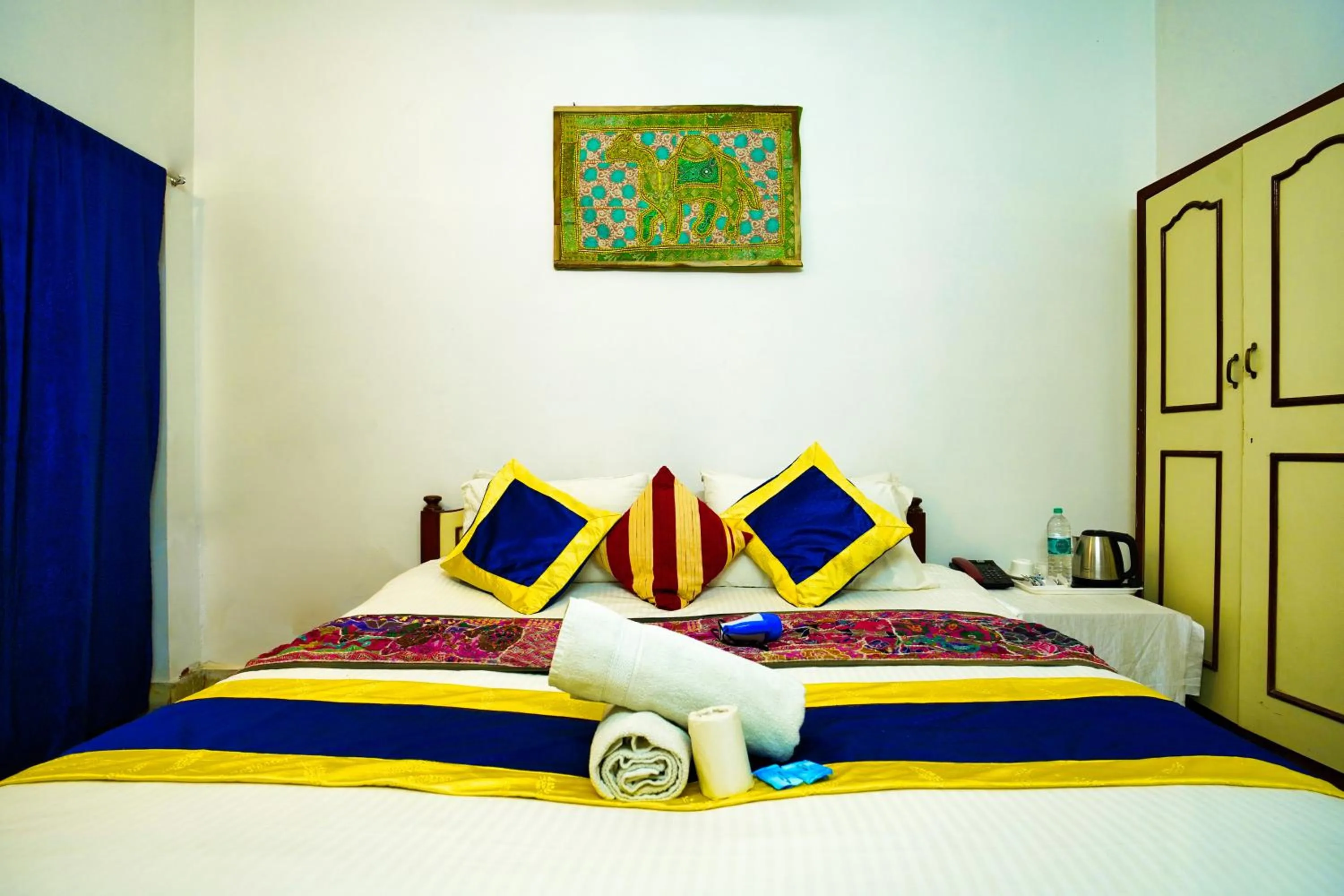 Bed in Hotel The Surya Jaisalmer