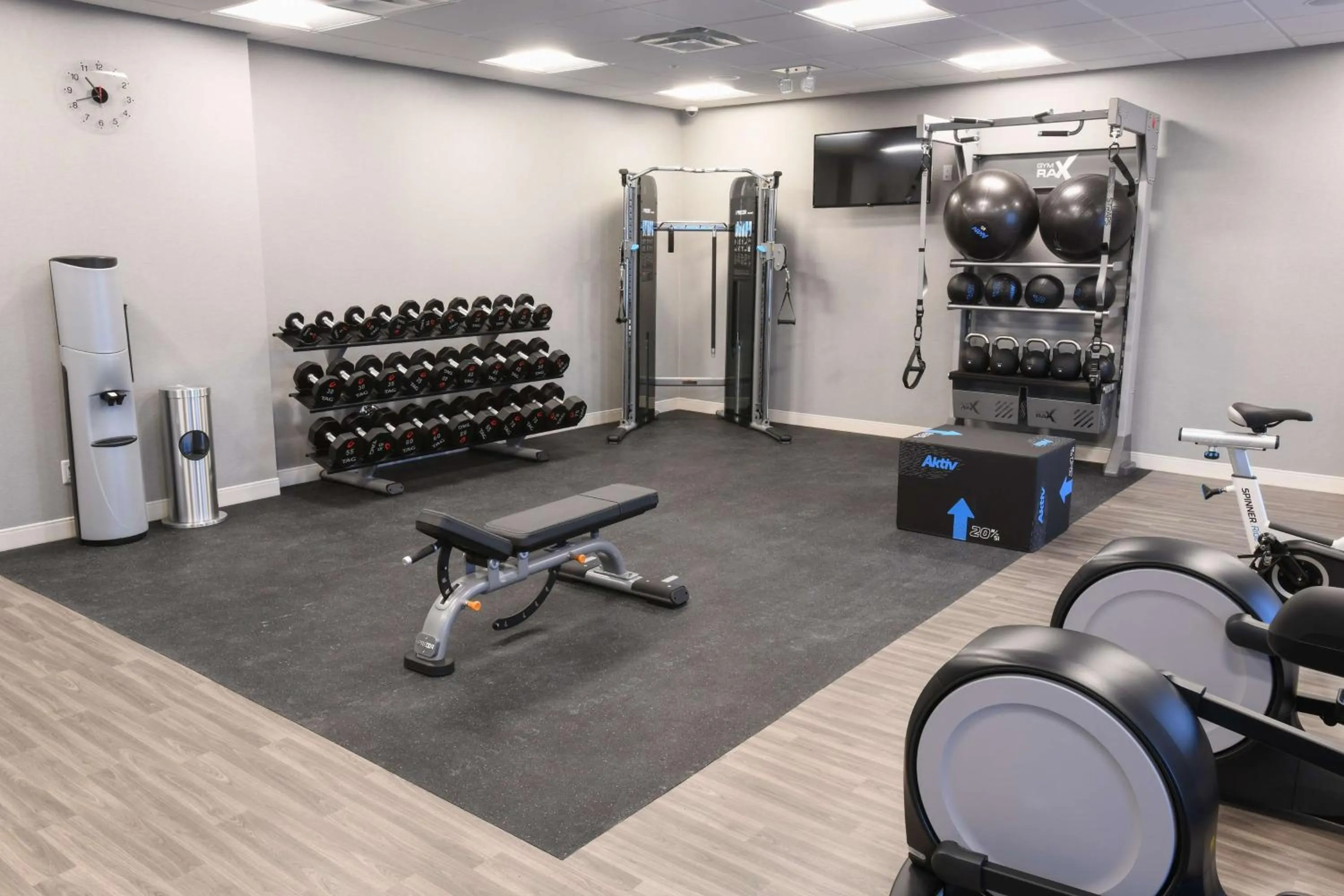 Fitness centre/facilities in Hampton Inn & Suites Cincinnati Liberty Township