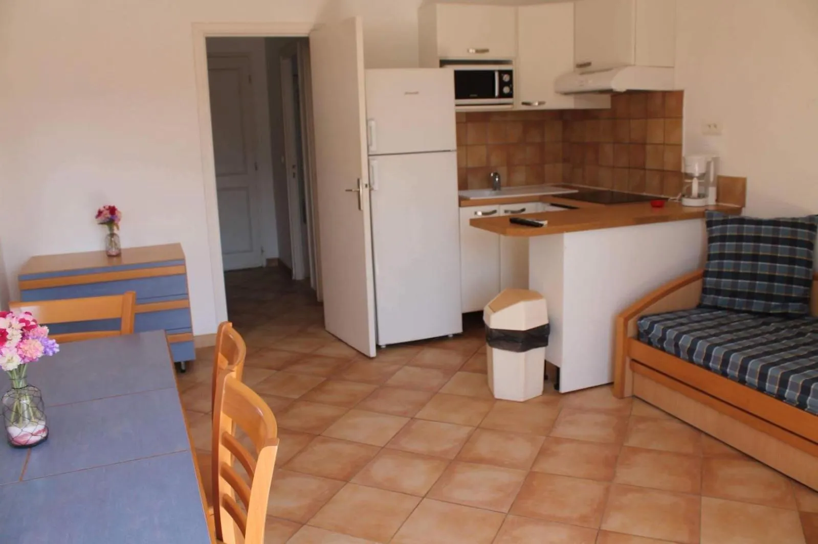 Kitchen or kitchenette in Résidence Cala Bianca