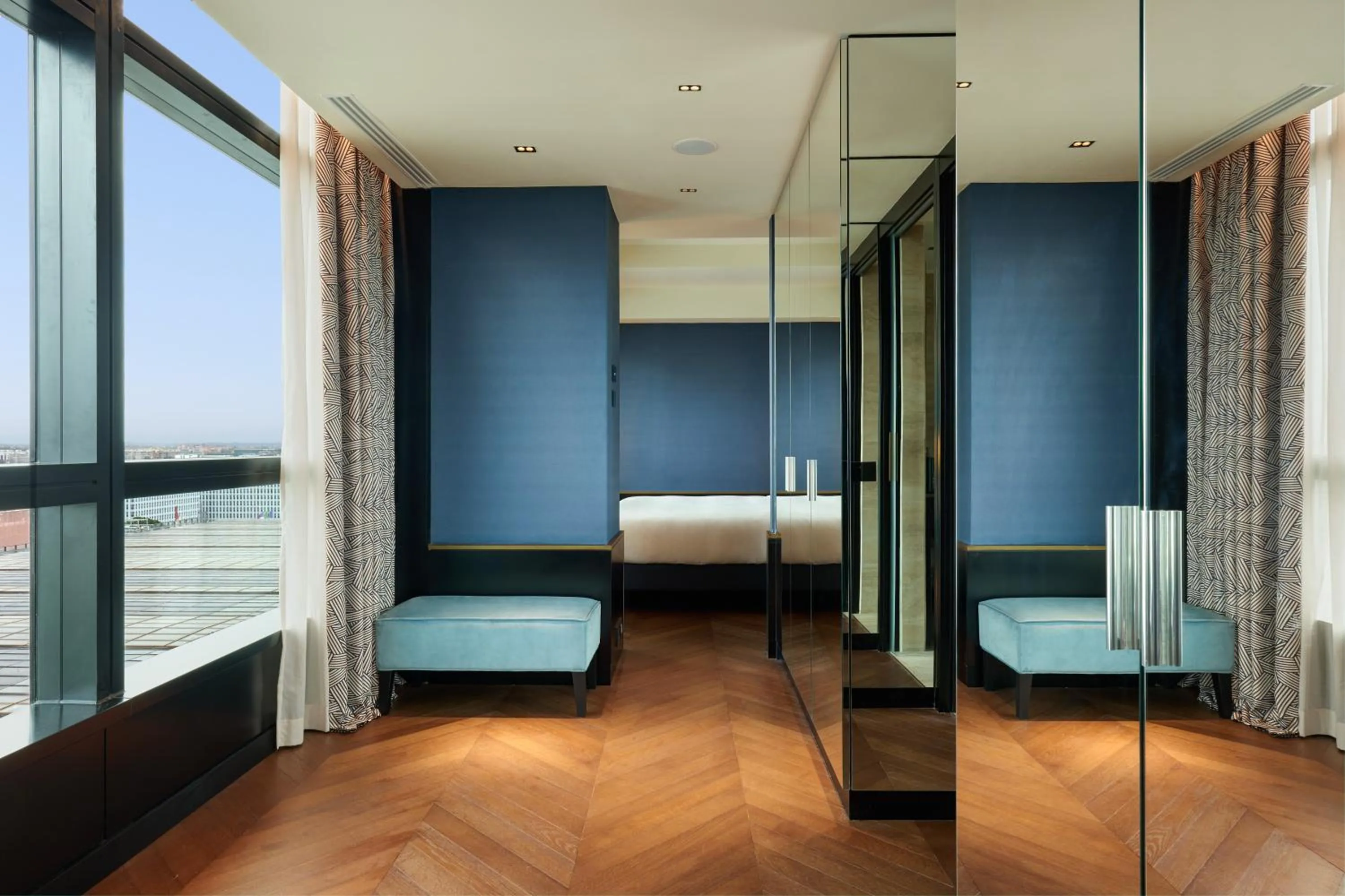 Bed in Hilton Rome Eur La Lama